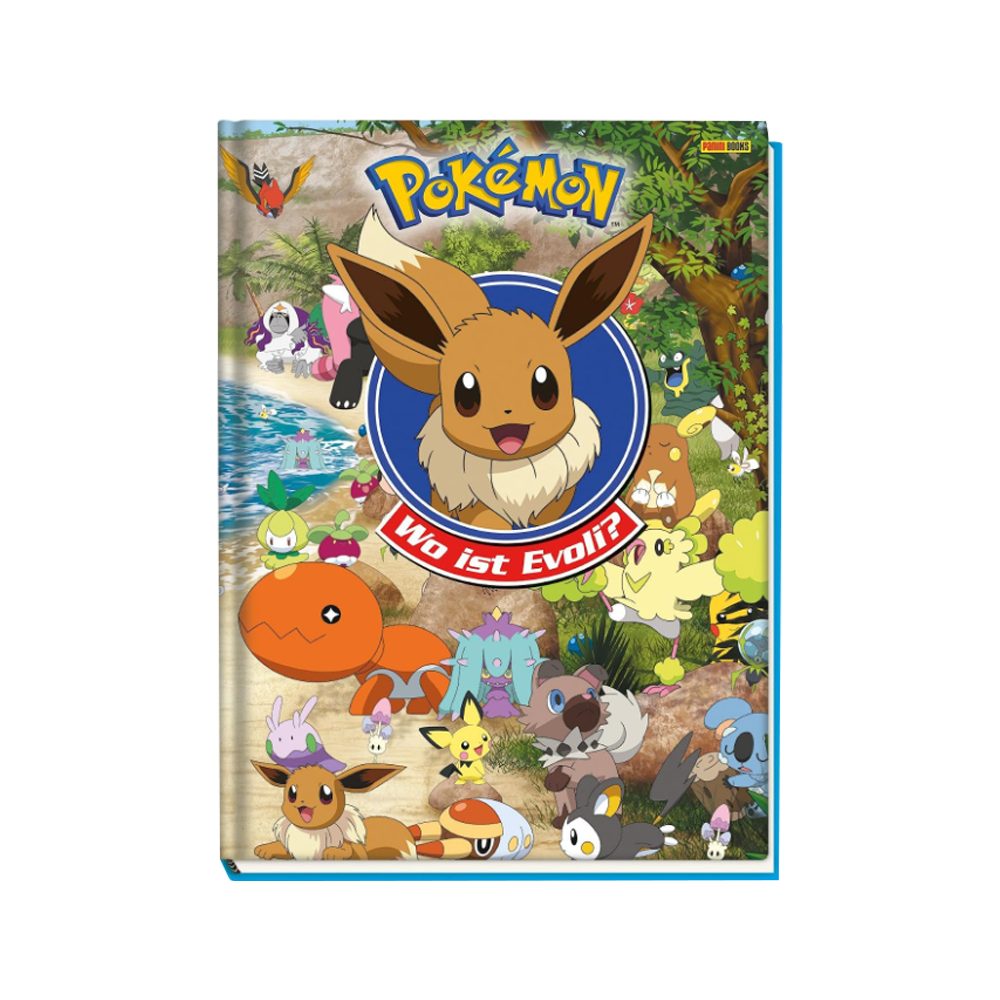 PANINI VERLAG Stickerbuch Pokemon Wo ist Evoli? Wimmelsuchbuch