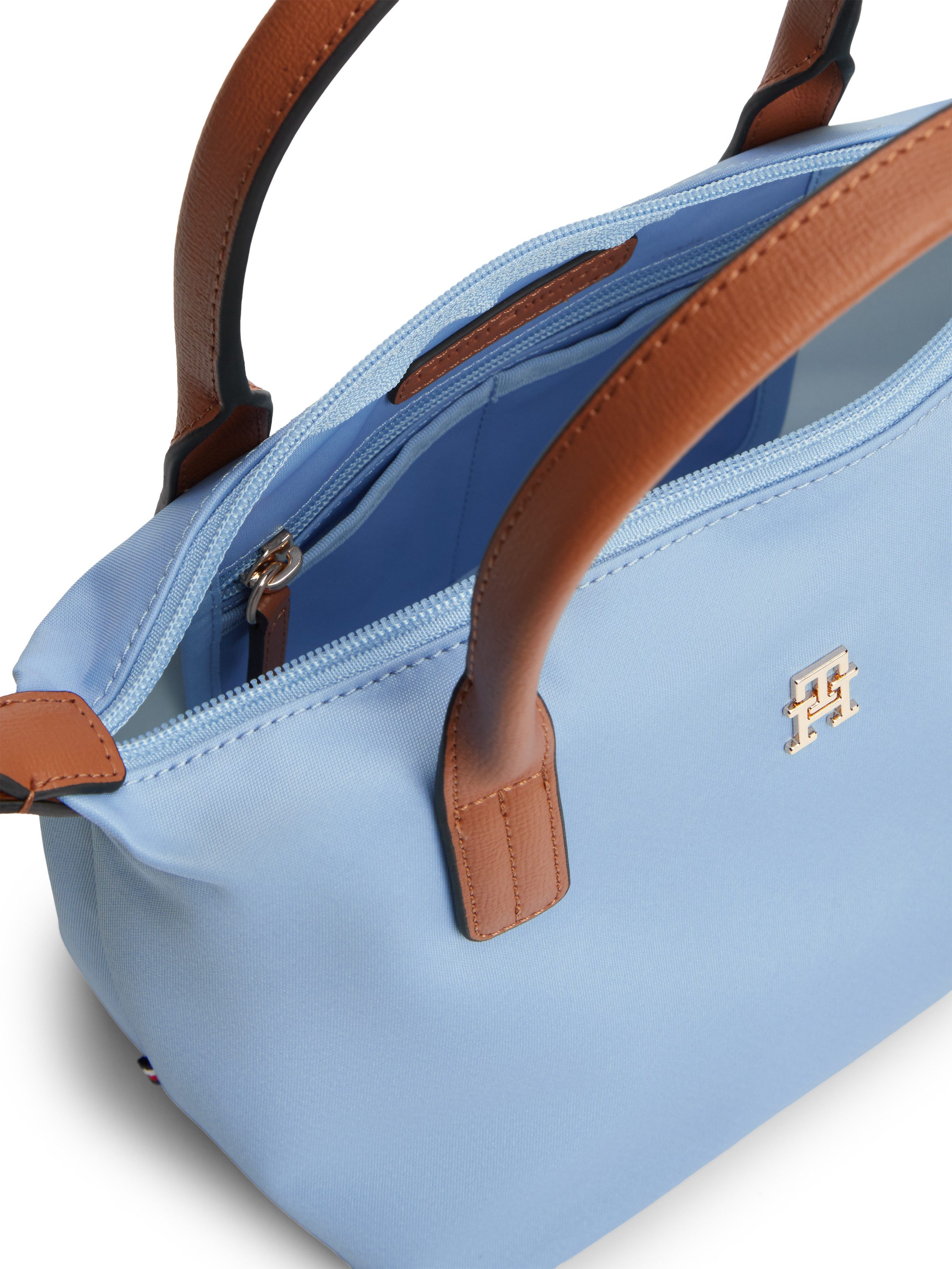 Tommy Hilfiger Tragetasche POPETTE MINI TOTE, Damen Umhängetasche, Minibag mit abnehmbarem Umhängeriemen
