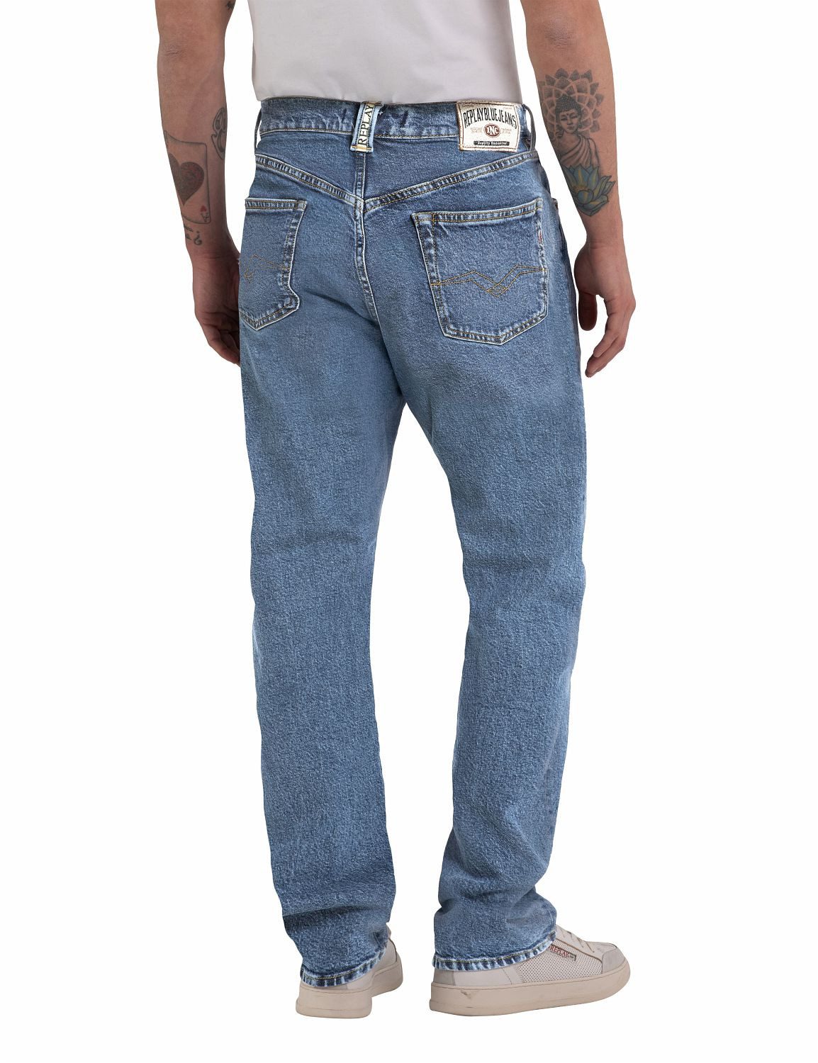 Replay Straight-Jeans M9Z1 9Zero1 90´s Straight Fit mit Washed-Look günstig online kaufen