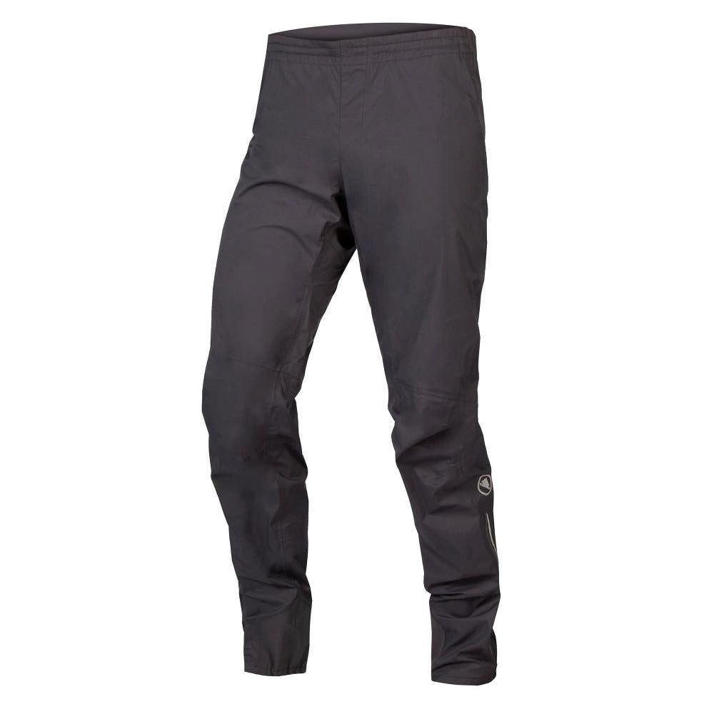 Fahrradhose Endura GV500 wasserdichte Hose anthrazit XXL - leichte Regenhose für G