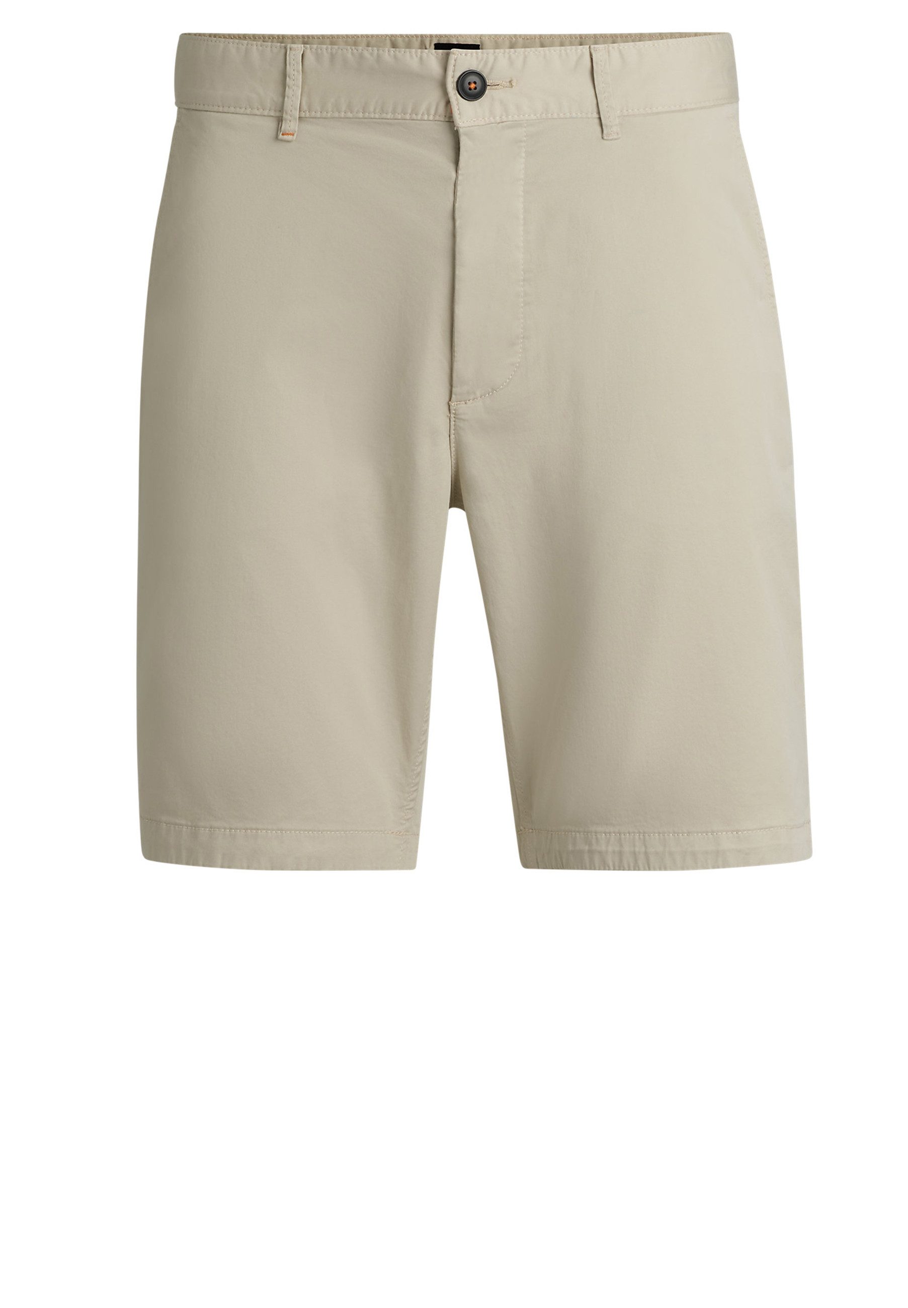 BOSS ORANGE Chinohose Shorts aus Baumwoll-Twill (1-tlg)