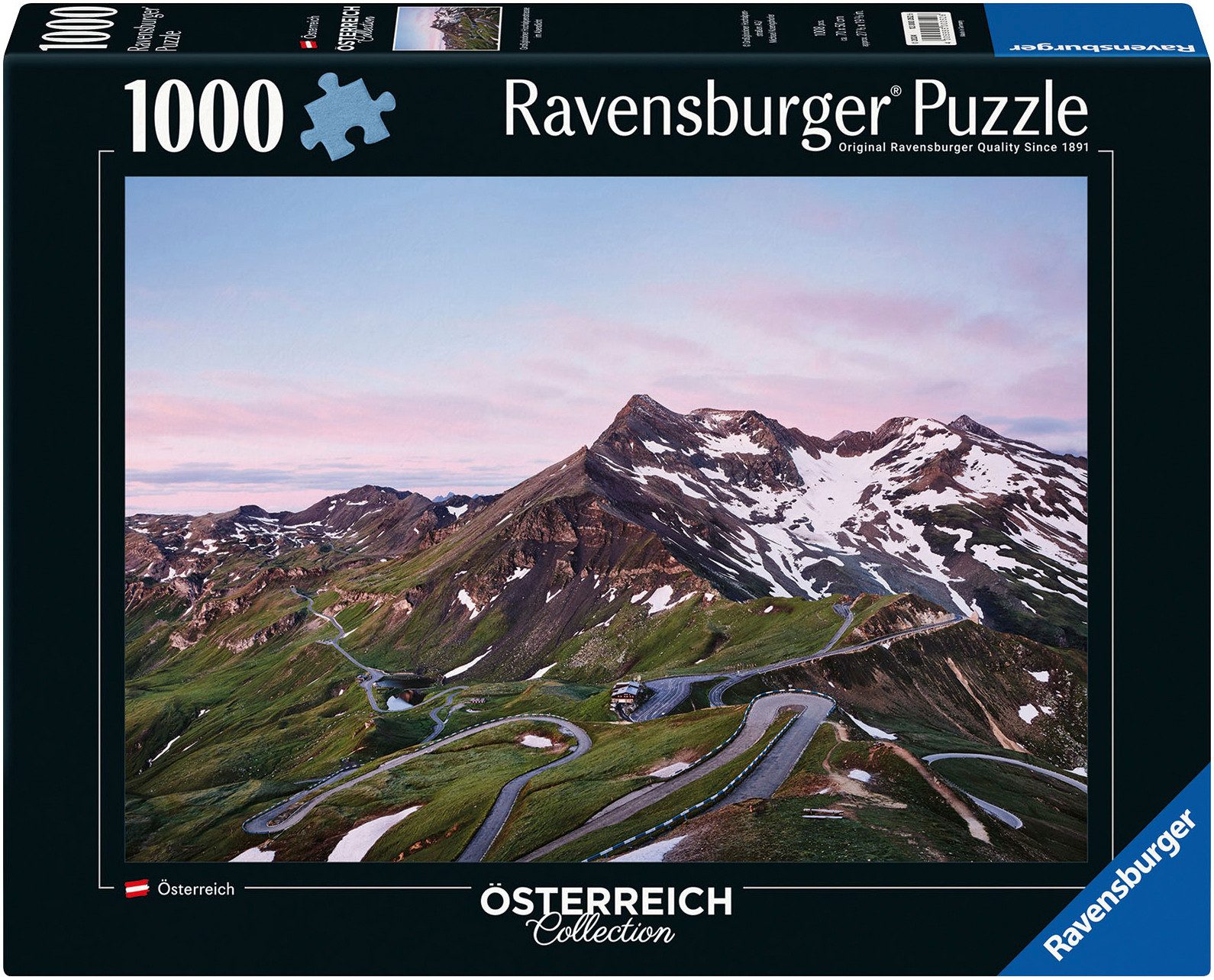 Ravensburger Puzzle Österreich Collection, Großglockner Hochalpenstraße, 10 günstig online kaufen