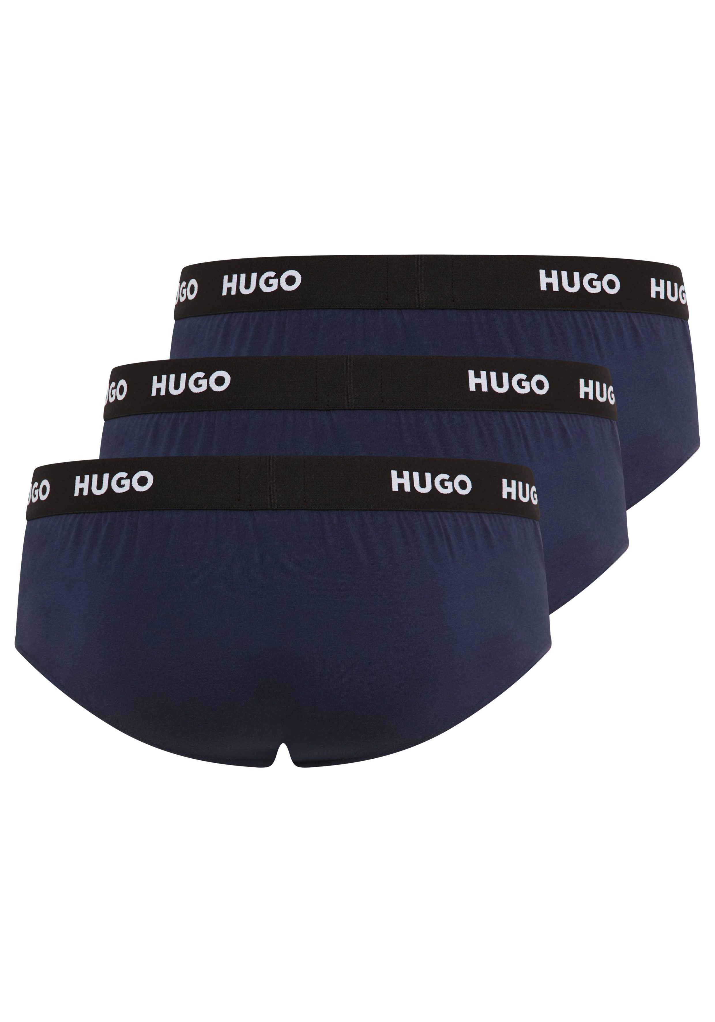 HUGO Hüftslip HIPBRIEF TRIPLETPACK (Packung, 3-St., 3er Pack) mit modischem günstig online kaufen