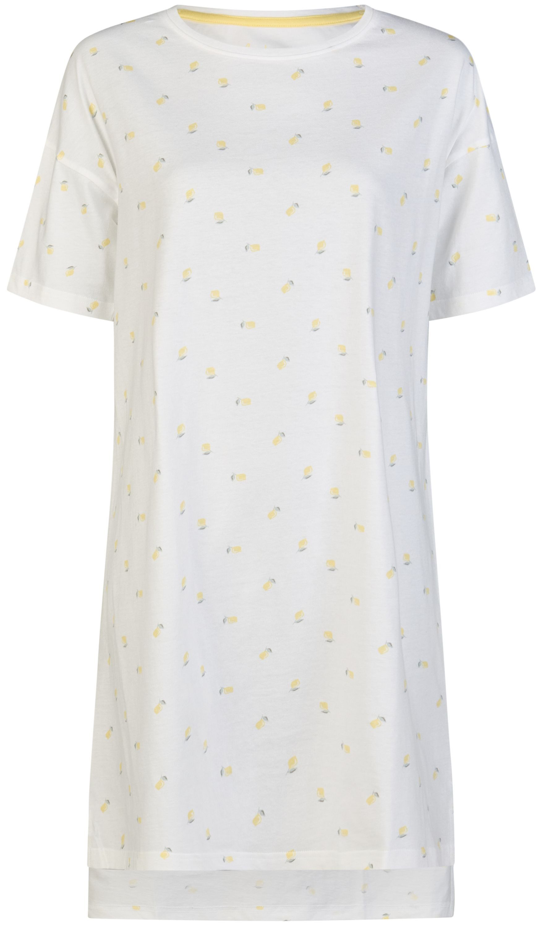 By Louise Nachthemd Dreamy Nights (Set, 1-tlg., 1-teilig) Damen Sleepshirt ca.90cm lang Kurzarm Baumwolle