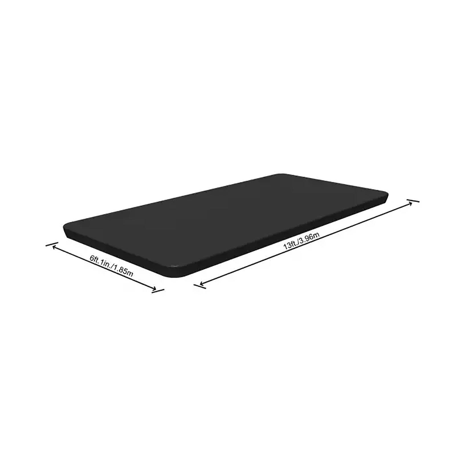 Pool-Abdeckplane rechteckig Schutz Plane PVC Swimmingpool Cover 412x201cm
