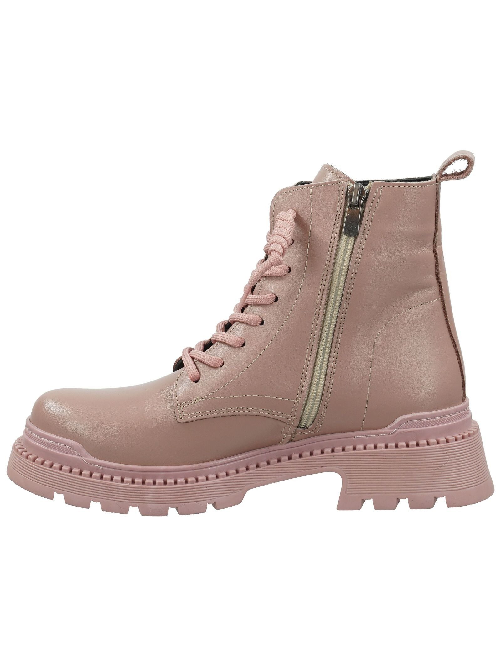 ILC Stiefelette Leder . Schnürstiefelette