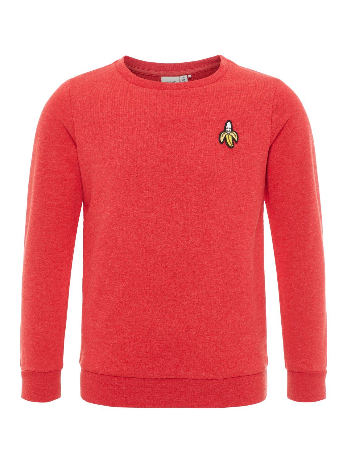 Crew-Neck-Style It Name Name Mädchen in rot It Pullover Rundhalspullover