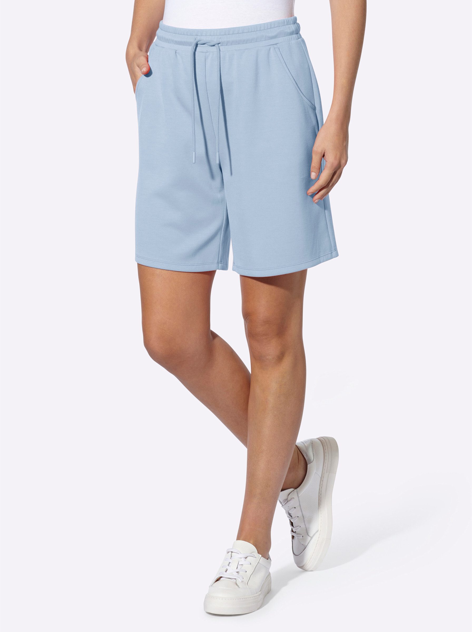 Shorts Sweatshorts erhöht