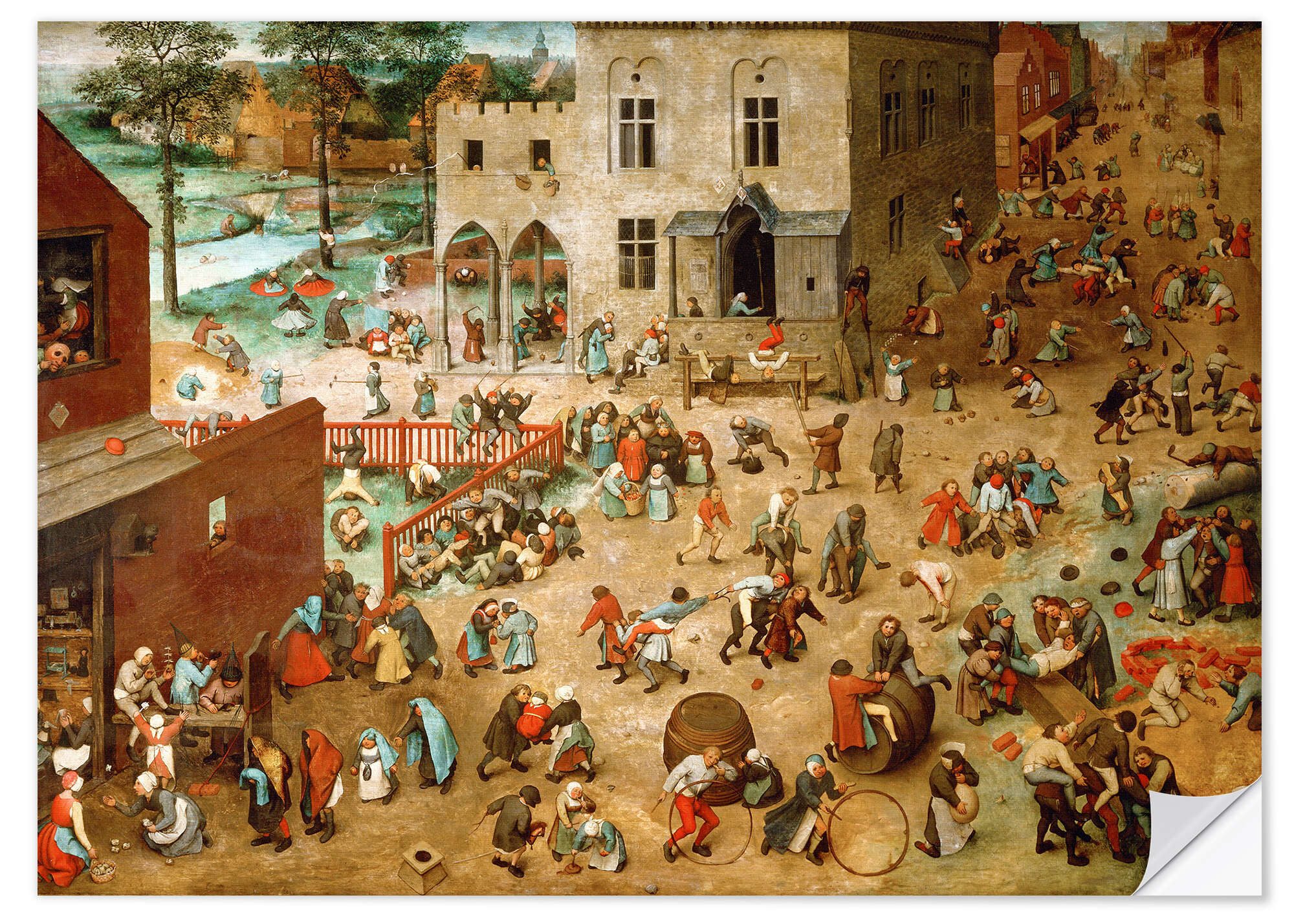 Wandfolie Pieter Brueghel d.Ä.