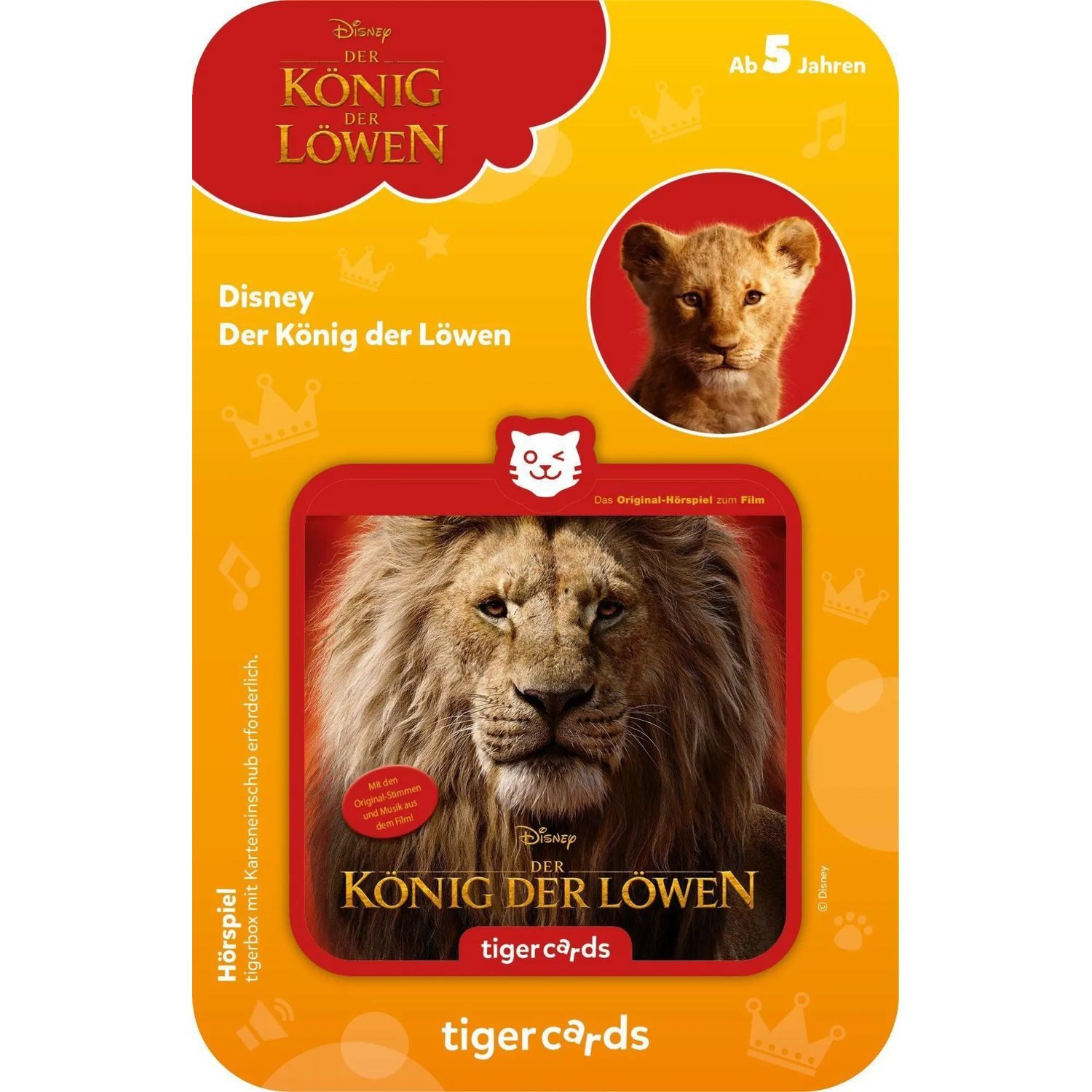 Tiger Media Deutschland GmbH Hörspiel tigercard - Disney - König der Löwen