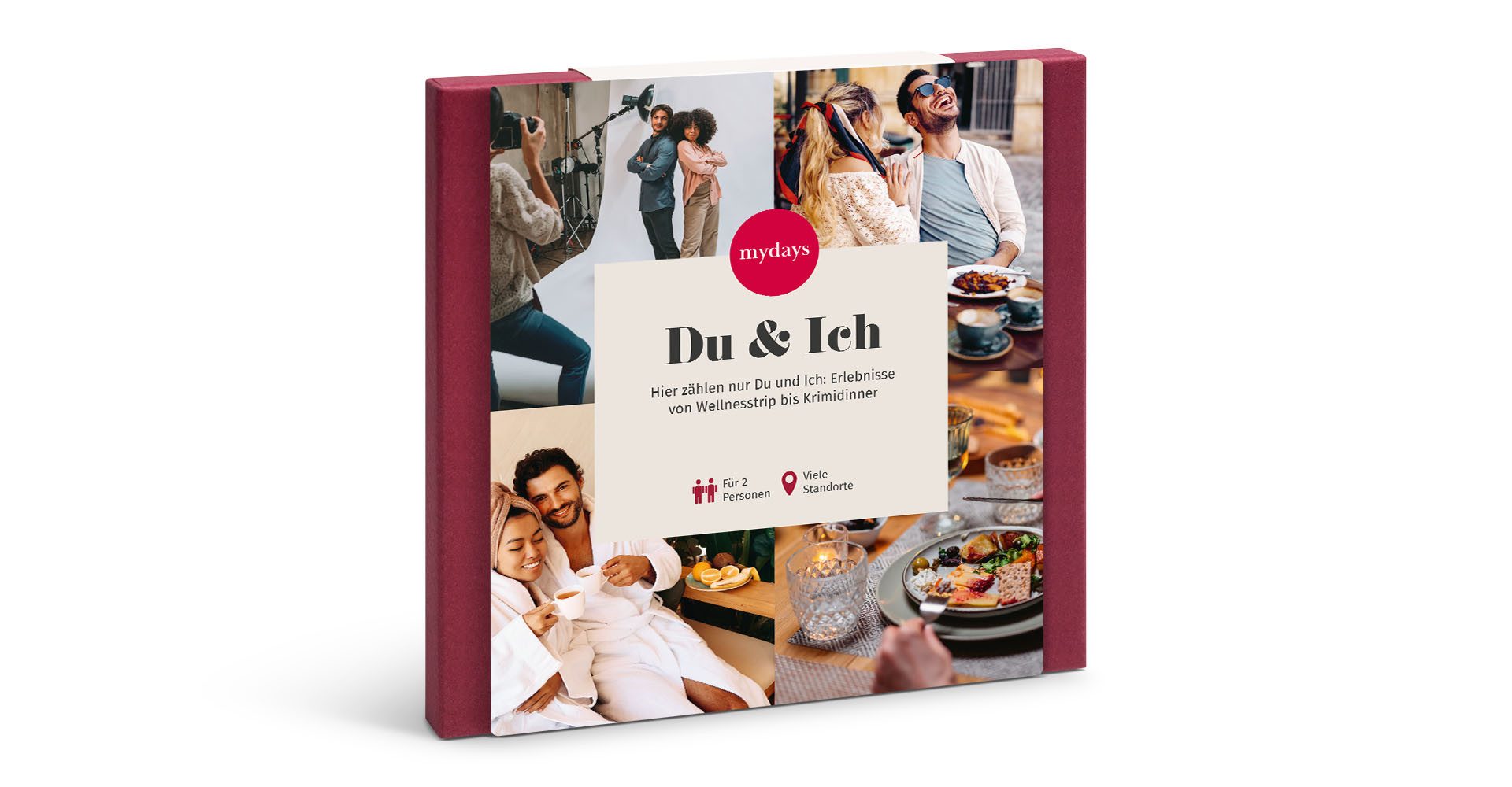 mydays Erlebnisgutschein Geschenkbox Für Paare, Eine Box voller Erlebnisse fuer Gemeinsamzeit
