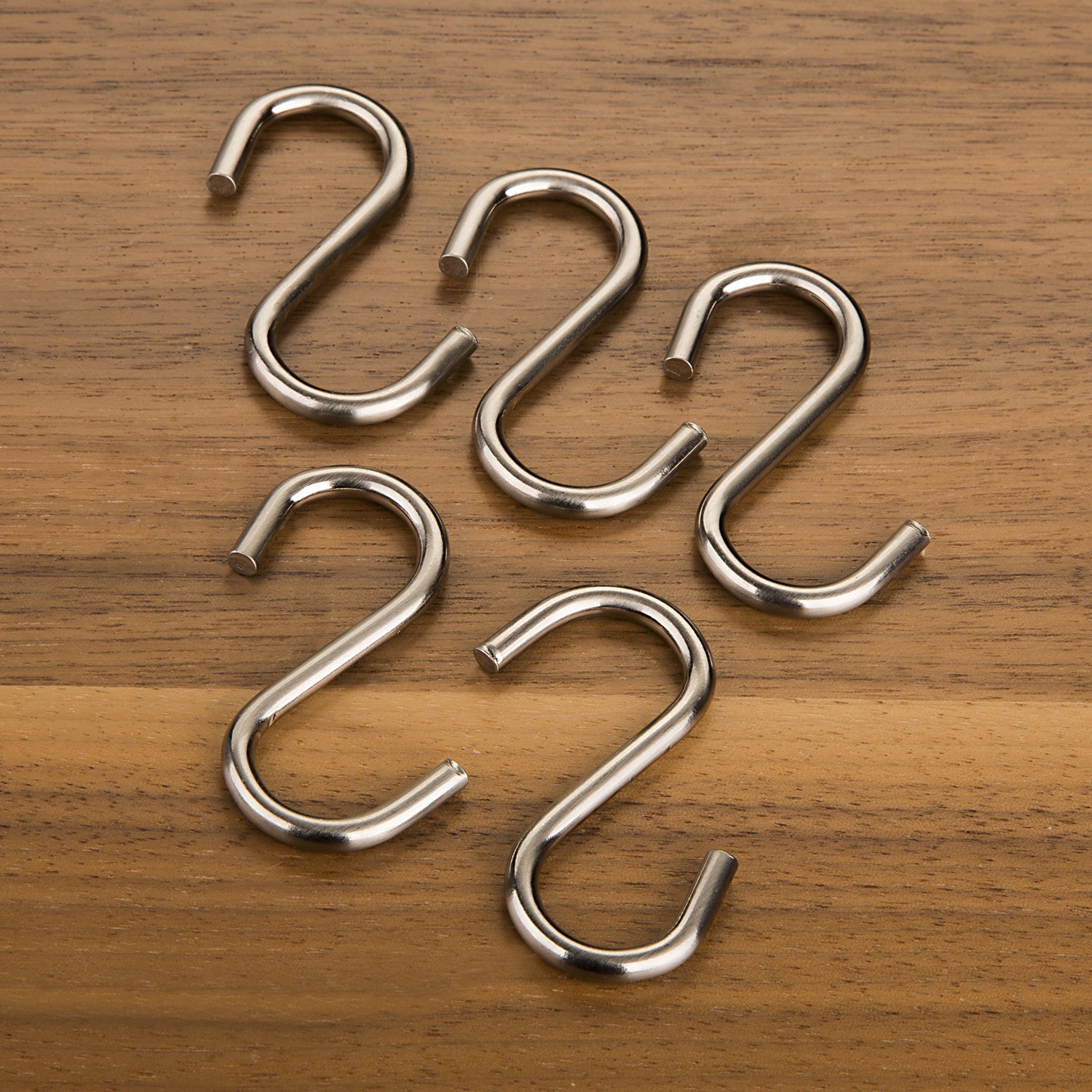 SO-TECH® Küchenrückwand 5 Stück S-Haken, für Küchenreling und Reling mit 16 günstig online kaufen