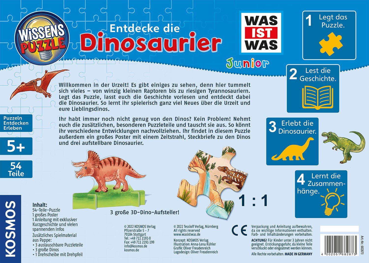 Kosmos Puzzle WAS IST WAS Junior, günstig online kaufen