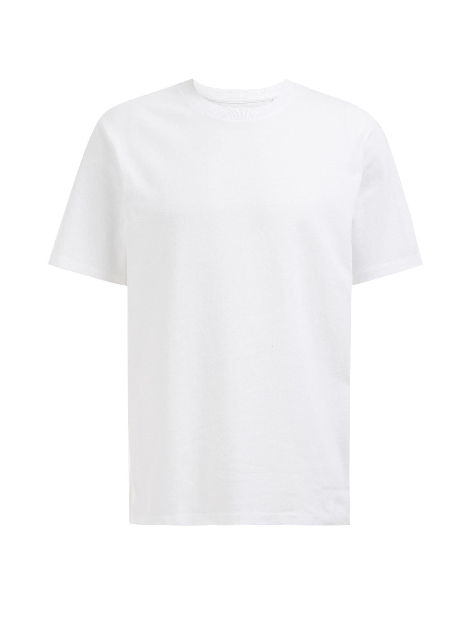 WE Fashion T-Shirt (1-tlg) Weiß