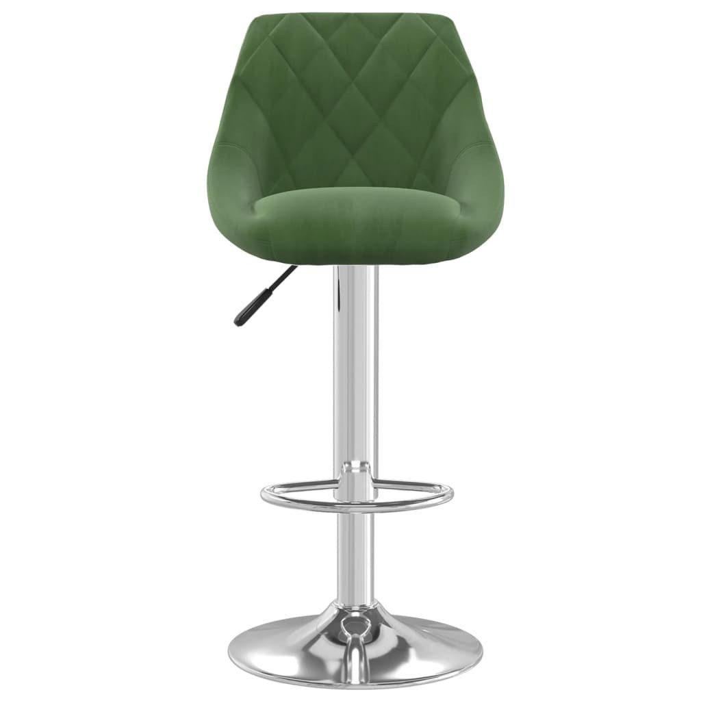 vidaXL Barhocker Barhocker Dunkelgrün Samt (1 günstig online kaufen