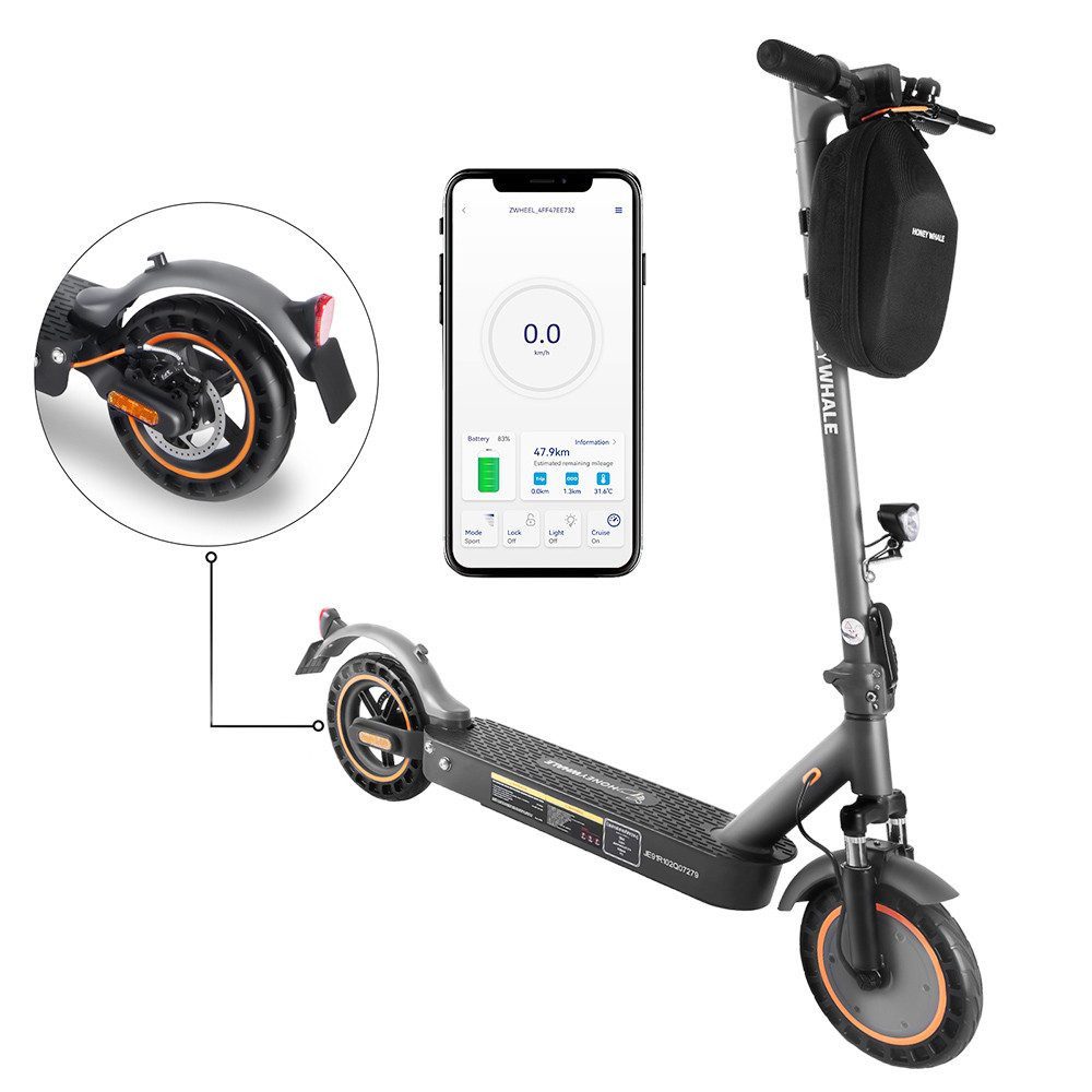E-Scooter E9 MAX Elektro-Roller 500W Elektroscooter