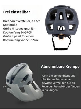 PFCTART Fahrradhelm Ultraleichter Fahrradhelm für maximale Sicherheit und Komfort (Geeignet für Berg, Straße, Off-Road), EPS-Polsterung