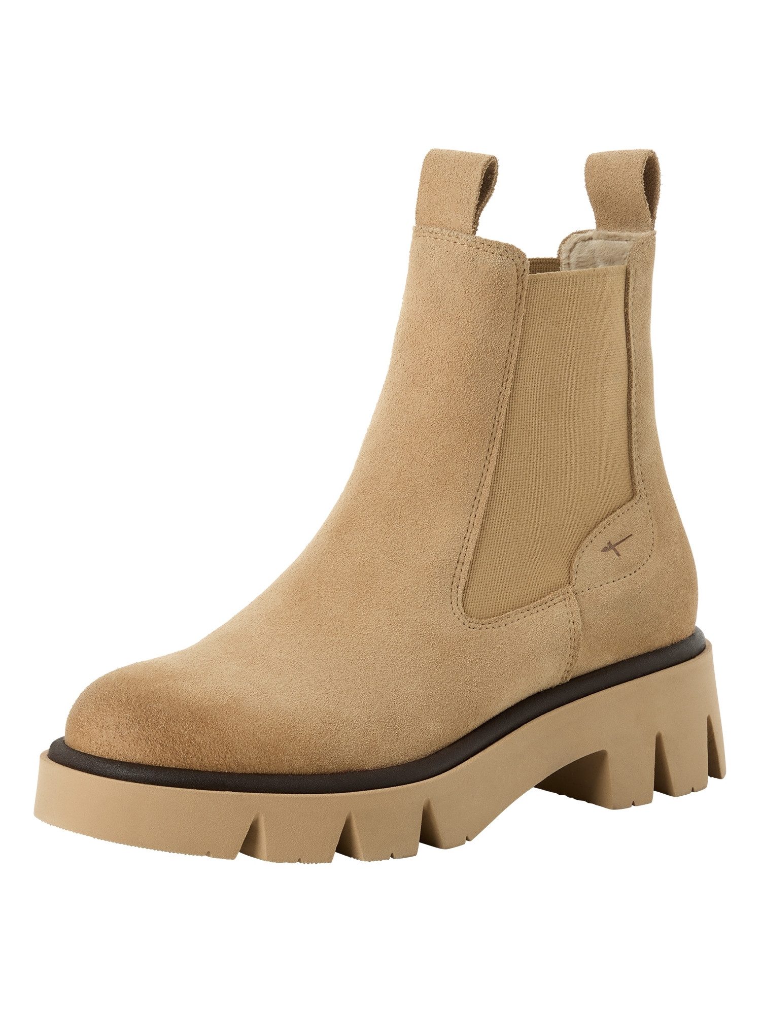 Tamaris COMFORT-Lining, Removable Sock aus Leder Chelseaboots COMFORT-Lining
