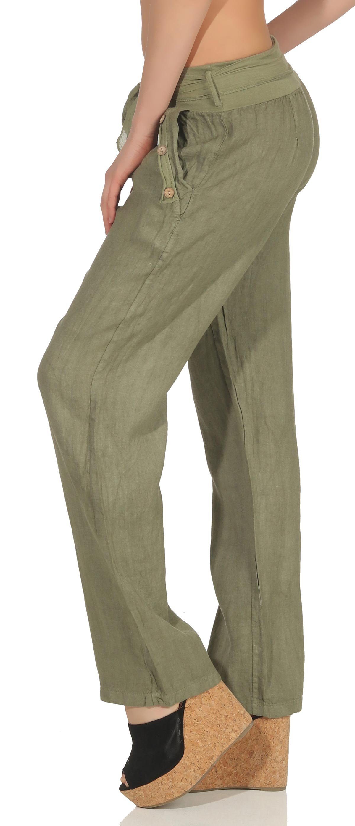 malito more than fashion Leinenhose 8174 günstig online kaufen