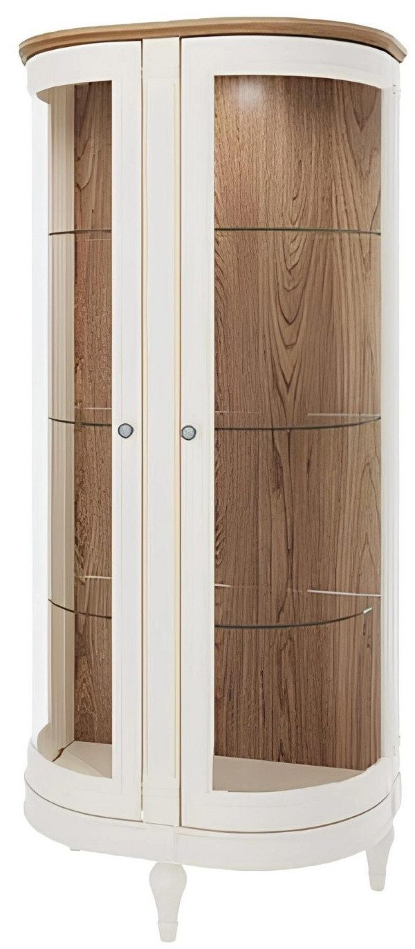 Xlmoebel Vitrine Klassische Vitrine aus Holz mit elegantem Design und Stauraum (1-St., Vitrine) Hergestellt in Europa