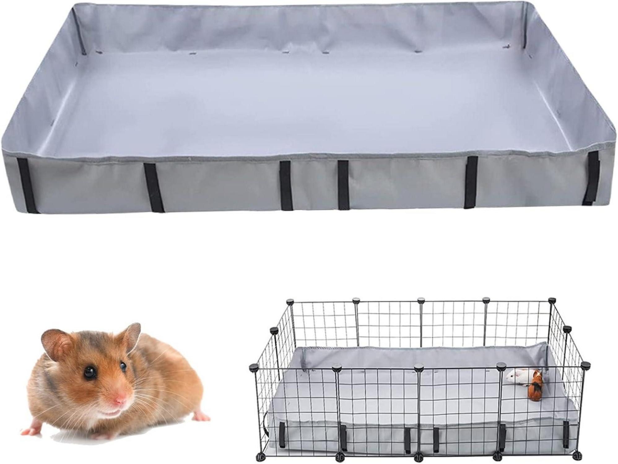 Kleintierkäfig Meerschweinchen Käfig Oxford-Stoff 122x61x10cm Wasserdicht