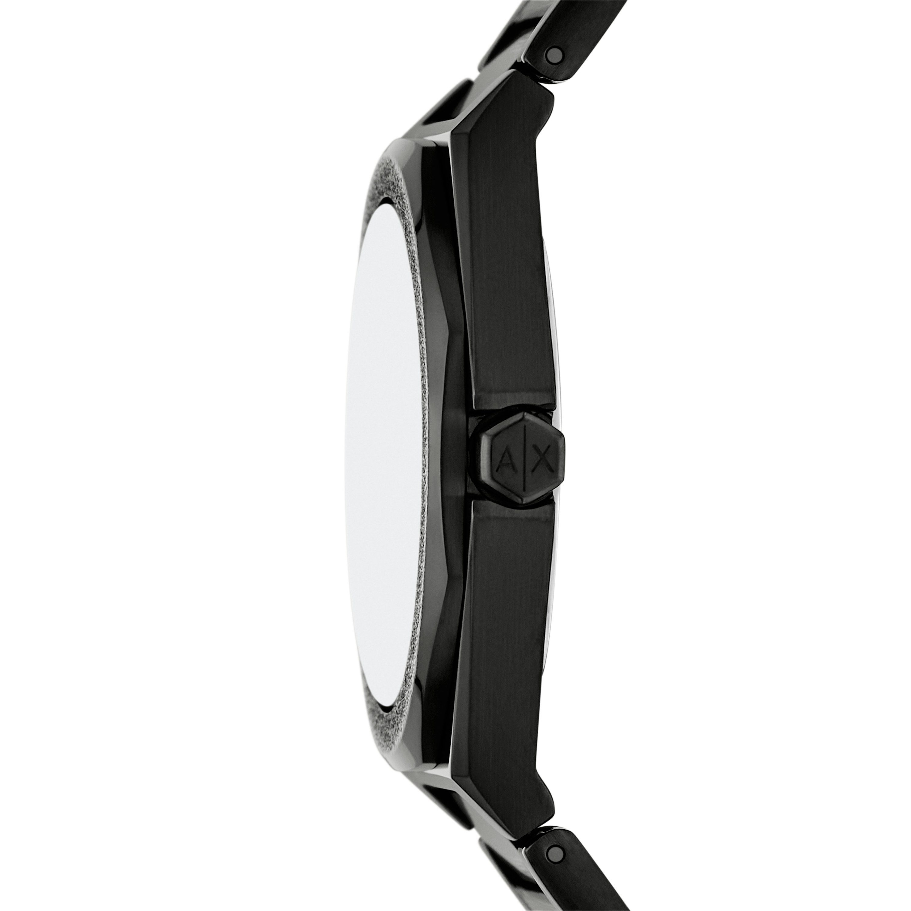 ARMANI EXCHANGE Quarzuhr AX4621, Armbanduhr, Damenuhr, Edelstahlarmband, analog, Glassteine