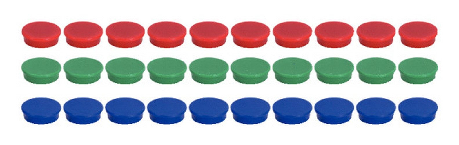 KS Tools Lochwand-Ausstattung, 10 Stück, Magnet-Set, Ø 25 mm, 10er Pack