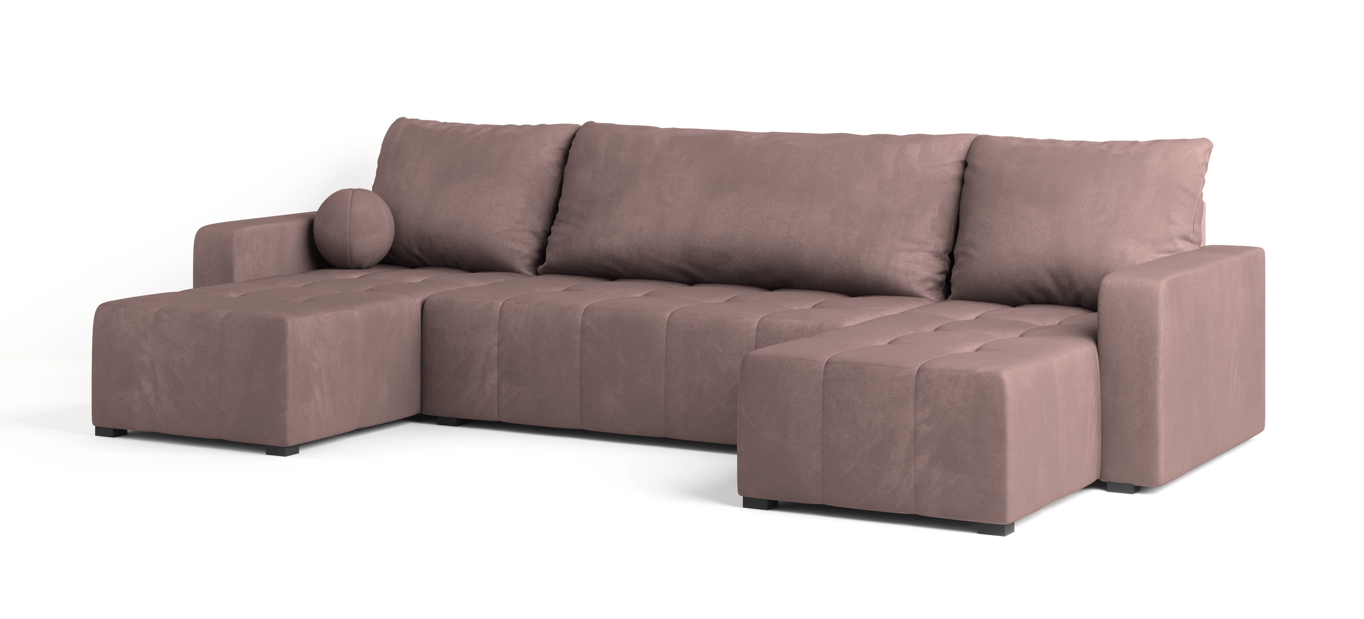 Masseno Ecksofa TOLARI mit Schlaffunktion U-Form, günstig online kaufen