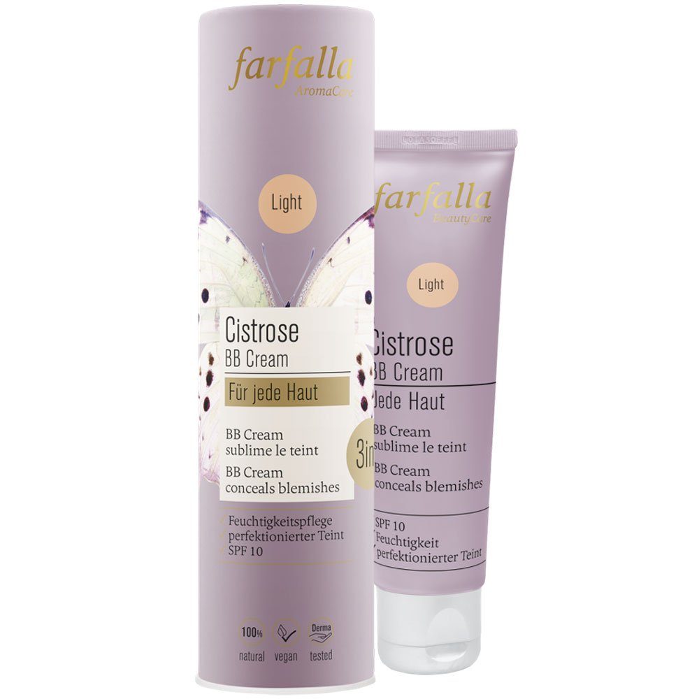 Farfalla Essentials AG Gesichtspflege Cistrose Für jede Haut BB Cream light, 30 ml