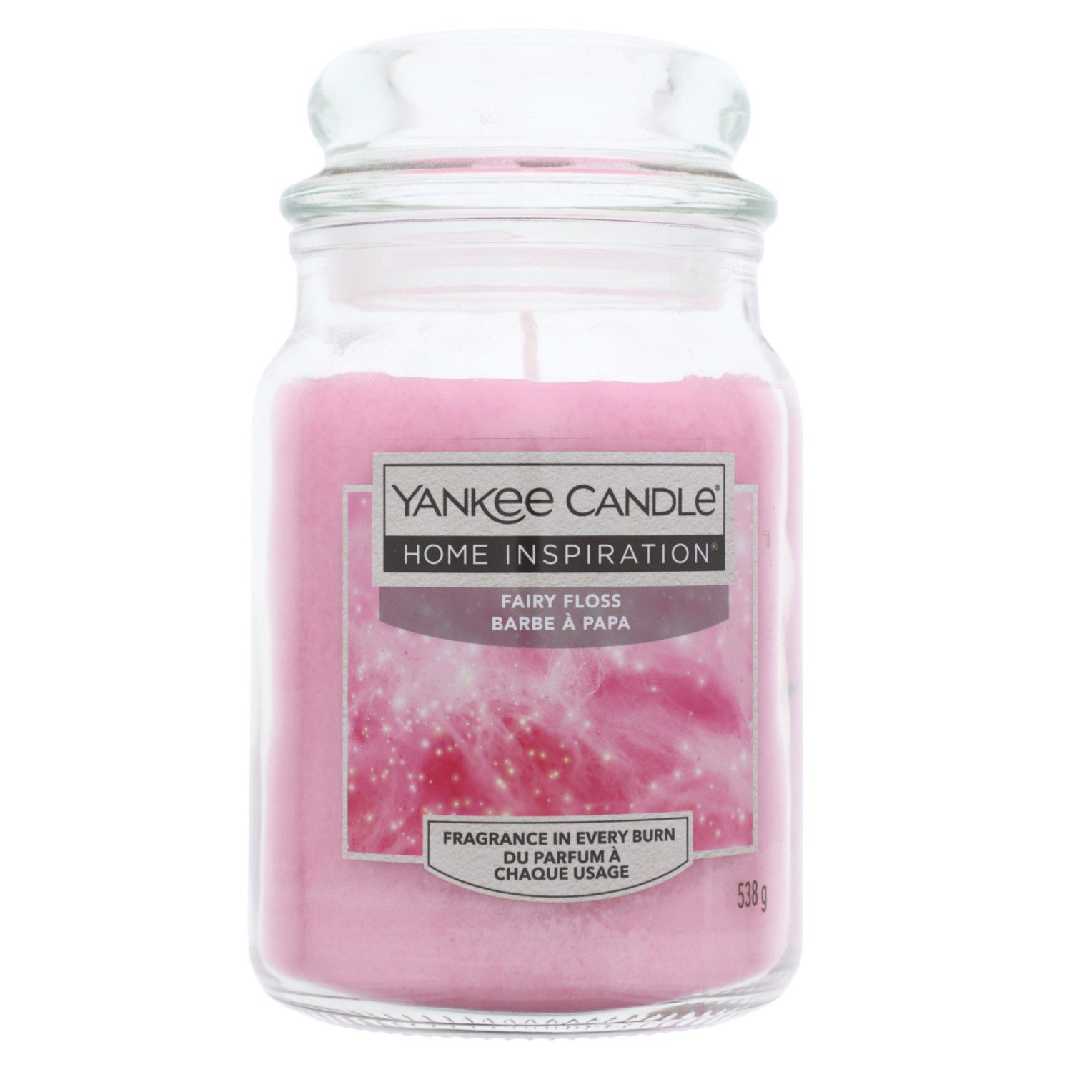 Yankee Candle Duftkerze Yankee Candle Fairy Floss Zuckerwatte Duftkerze im Glas 538g
