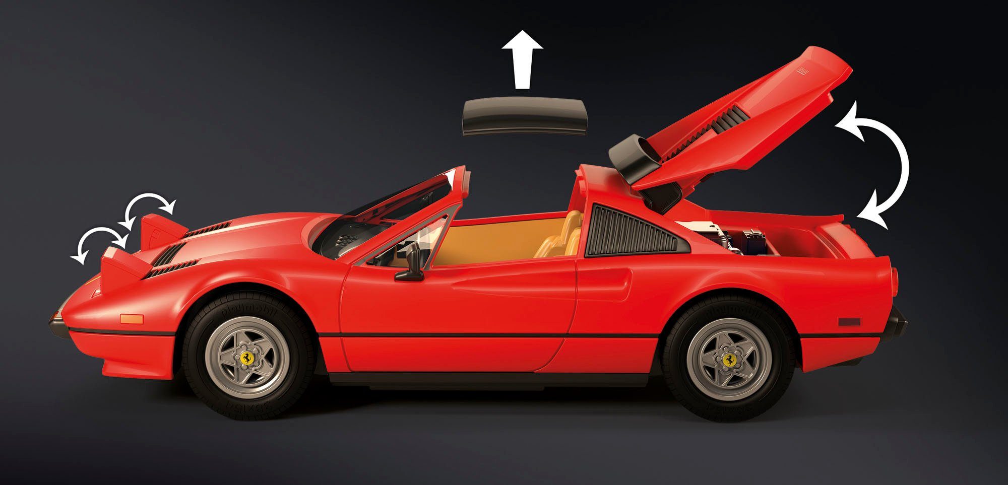Konstruktions-Spielset Ferrari St), Made (71343), p.i. (48 Playmobil® in GTS 308 Germany Magnum, Quattrovalvole