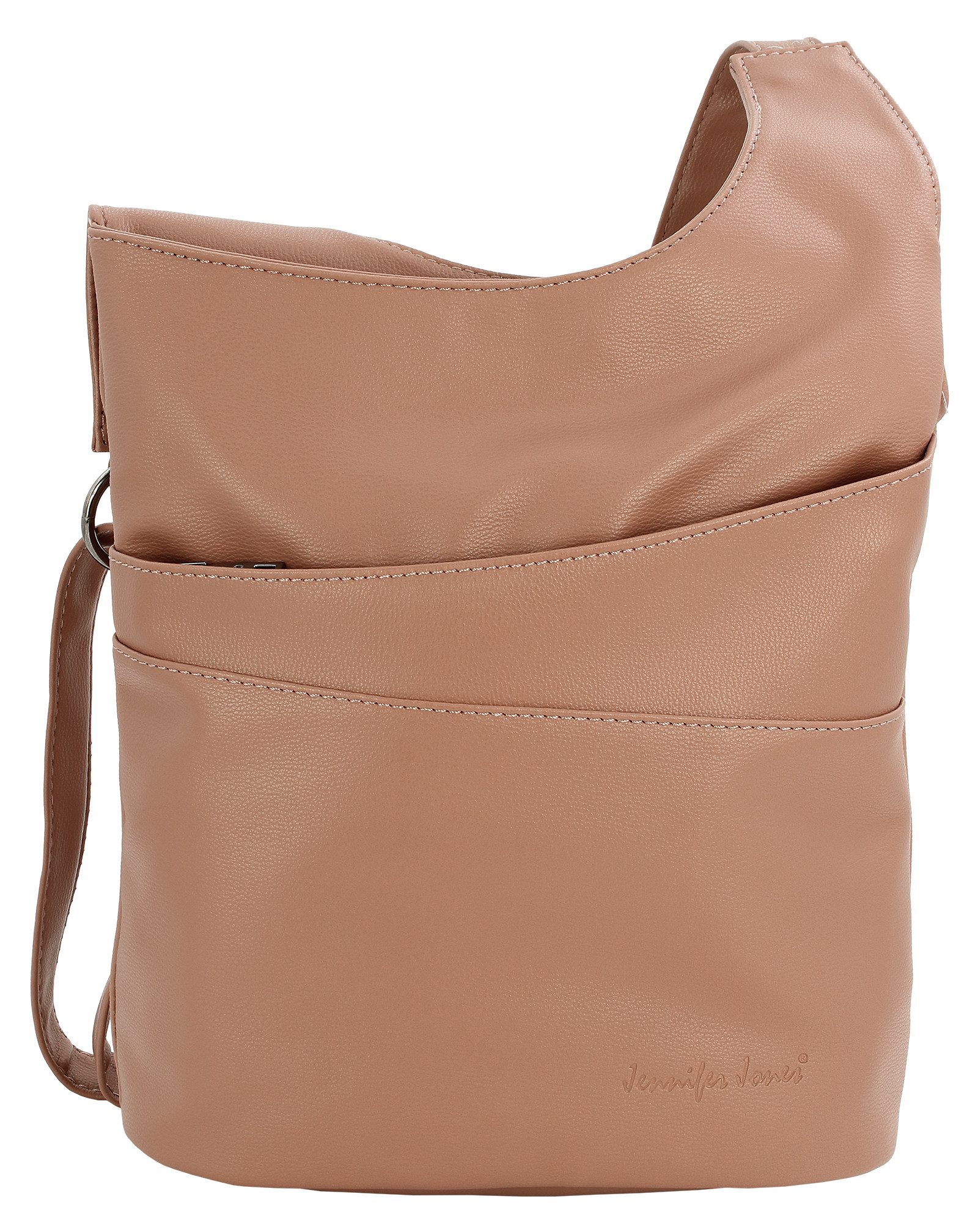 J JONES JENNIFER JONES Umhängetasche Damen Schultertasche mit Reißverschluss Crossbody Bag