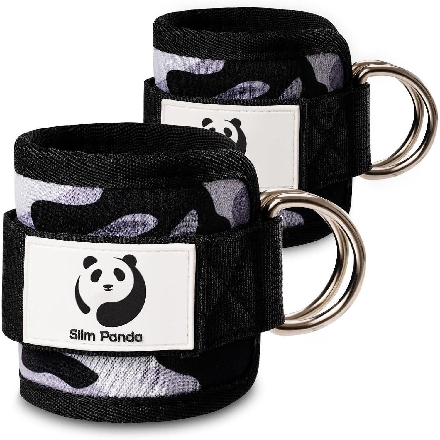 LuxusKollektion Fußgelenkbandage Fußschlaufen Kabelzug Ankle Straps DRinge Pair Camouflage