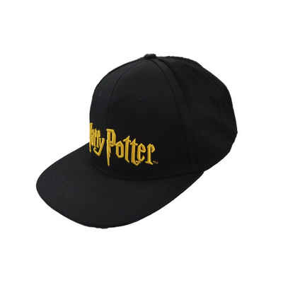 Harry Potter Snapback Cap Harry Potter Basecap mit eingesticktem Schriftzug Gr. 54 bis 58