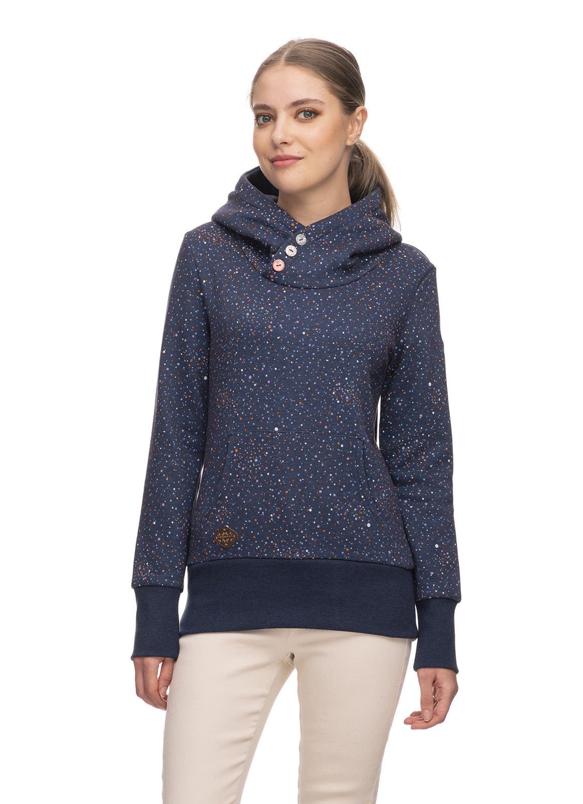 Ragwear Fleecepullover Ragwear W Chelsee Damen Sweater Navy