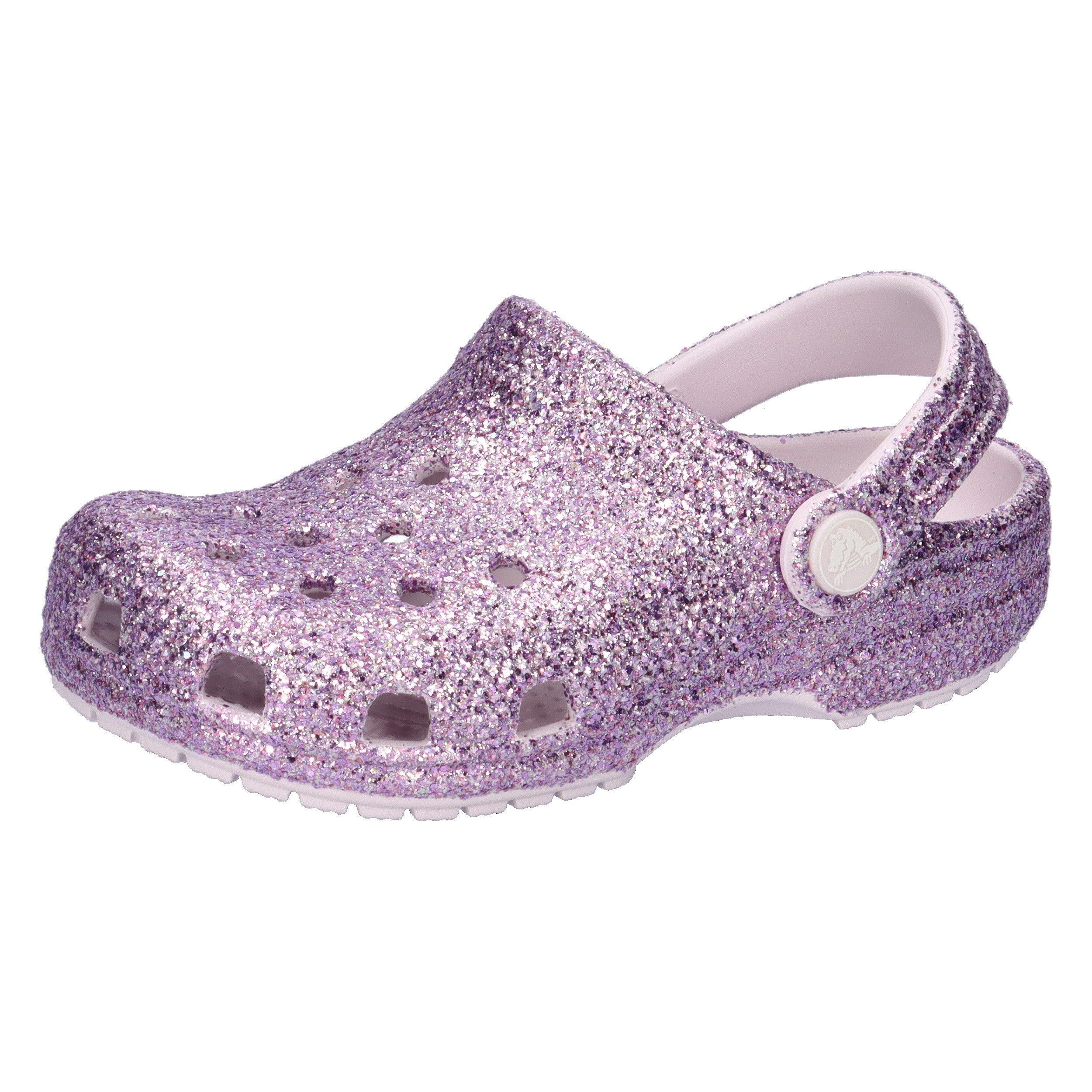 Crocs Crocs Kinder Sandale Classic Chunky Glitter Clog 211939 Sandale