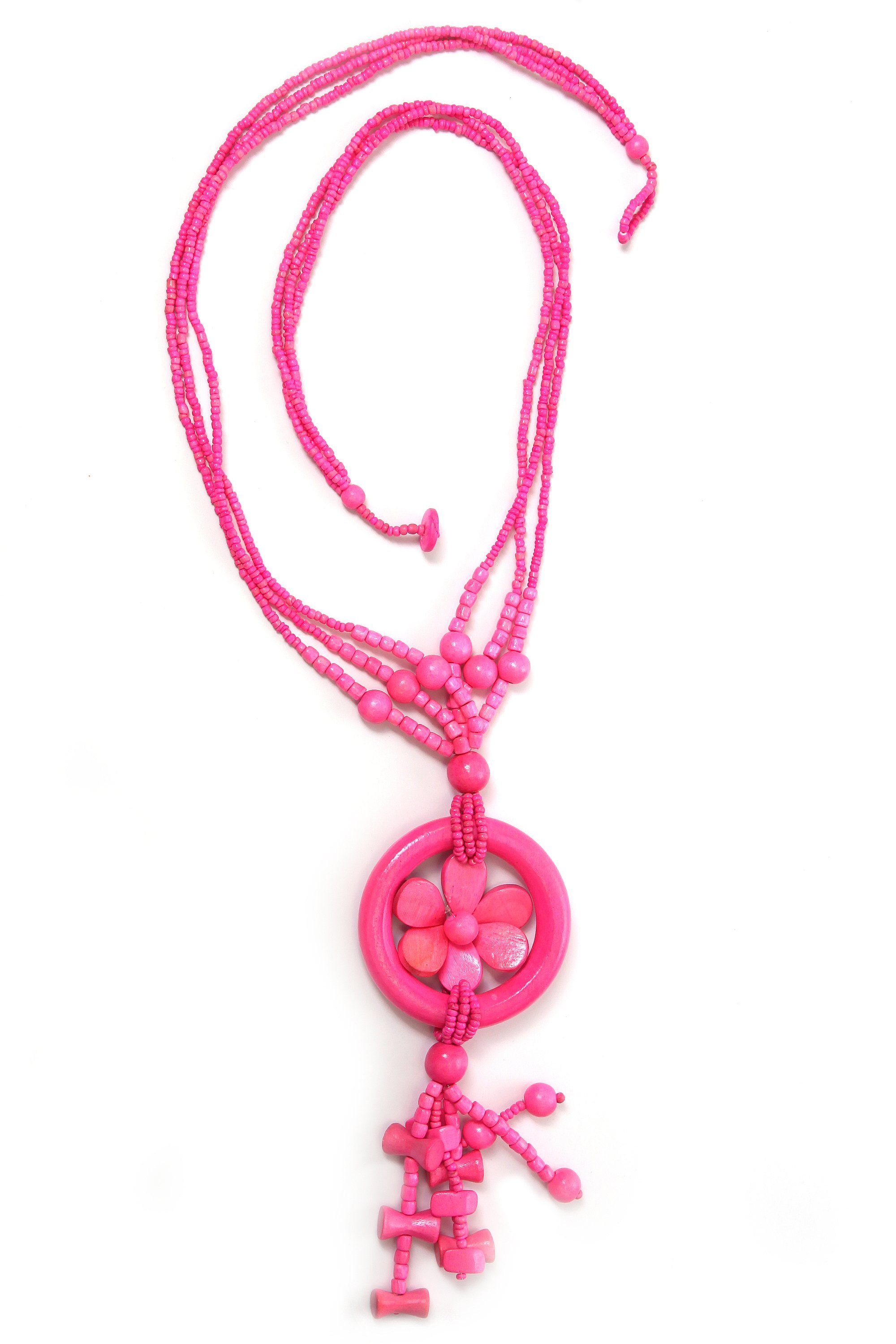 COLLEZIONE ALESSANDRO Lange Kette Florence, mit opulenten Behang