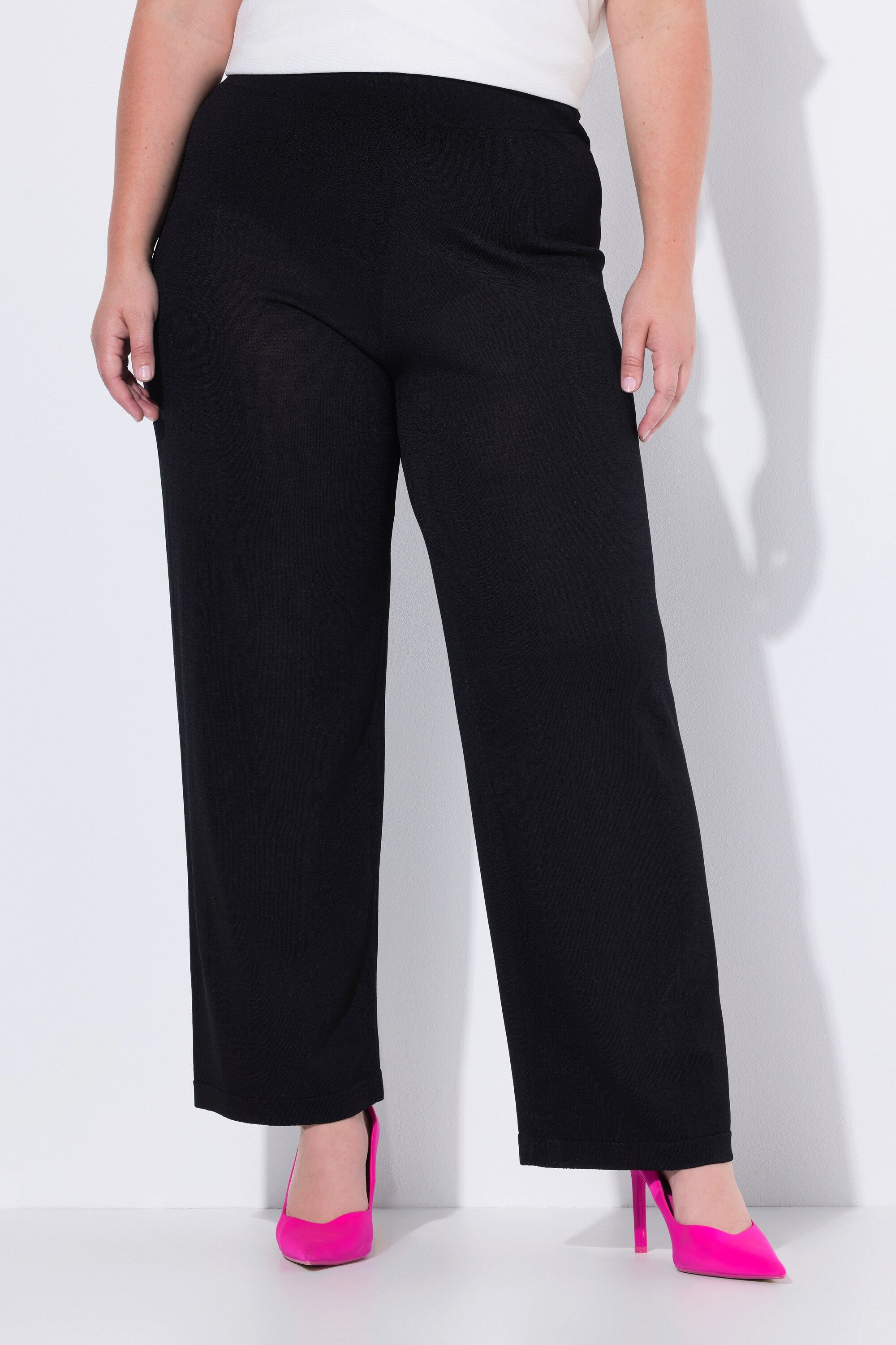 MIAMODA Schlupfhose Strickhose weites langes Bein günstig online kaufen