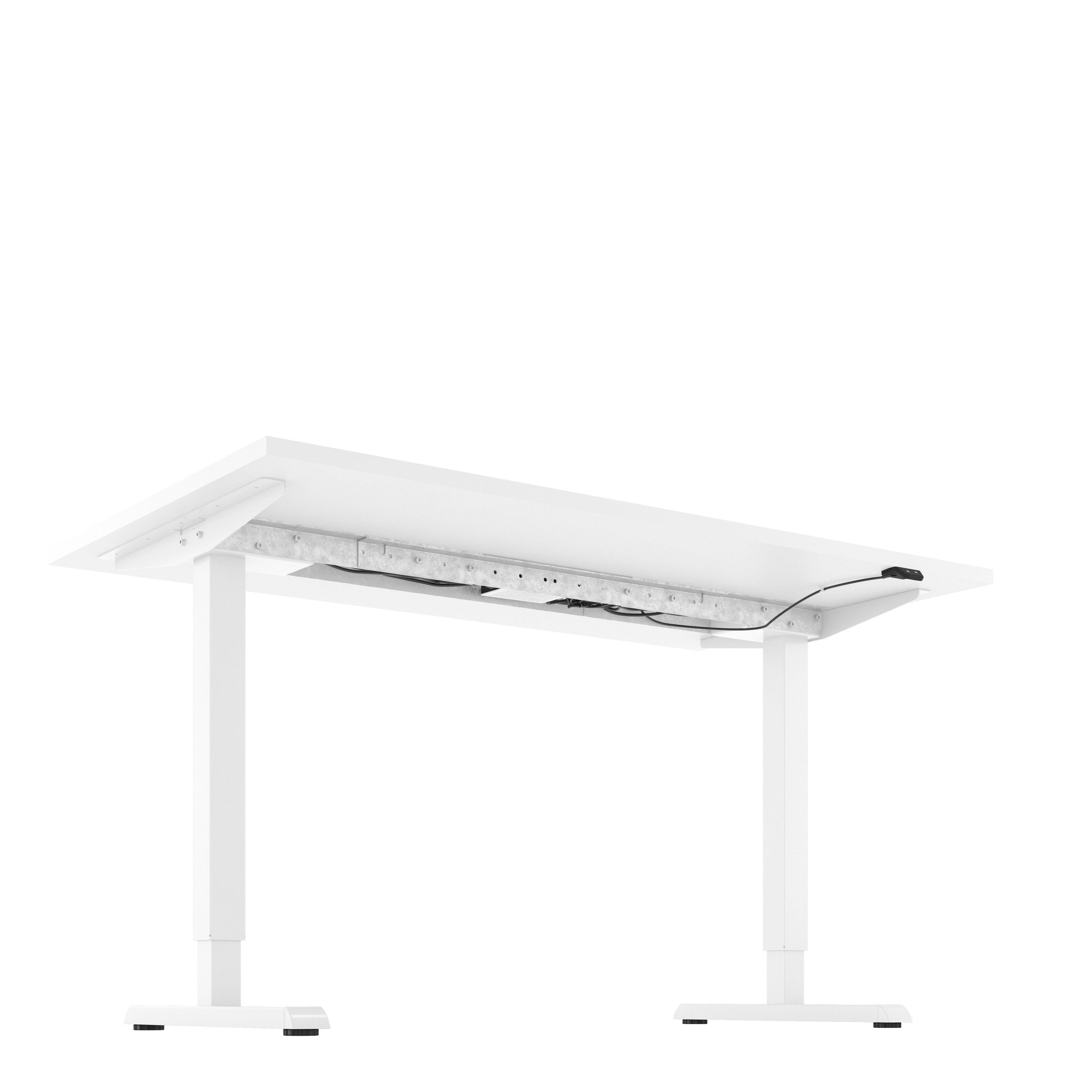 Actiforce Schreibtisch STEELFORCE PRO 300 (Home-Office PRO, 160 x 80 cm / 138 x 67 cm Stufenlos Teleskop), elektrisch höhenverstellbarer Schreibtisch, ergonomisch