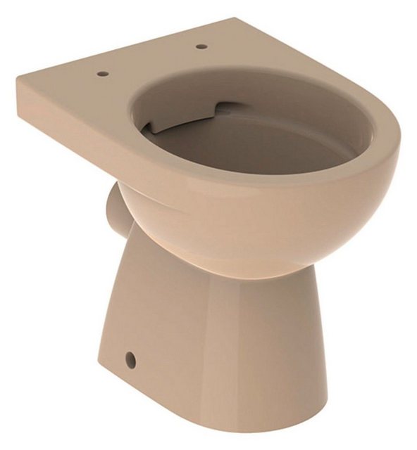 GEBERIT Tiefspül WC »Renova«, bodenstehend, Abgang waagerecht, Stand WC, teilgeschl. Form, Rimfree, bahamabeige  - Onlineshop Otto