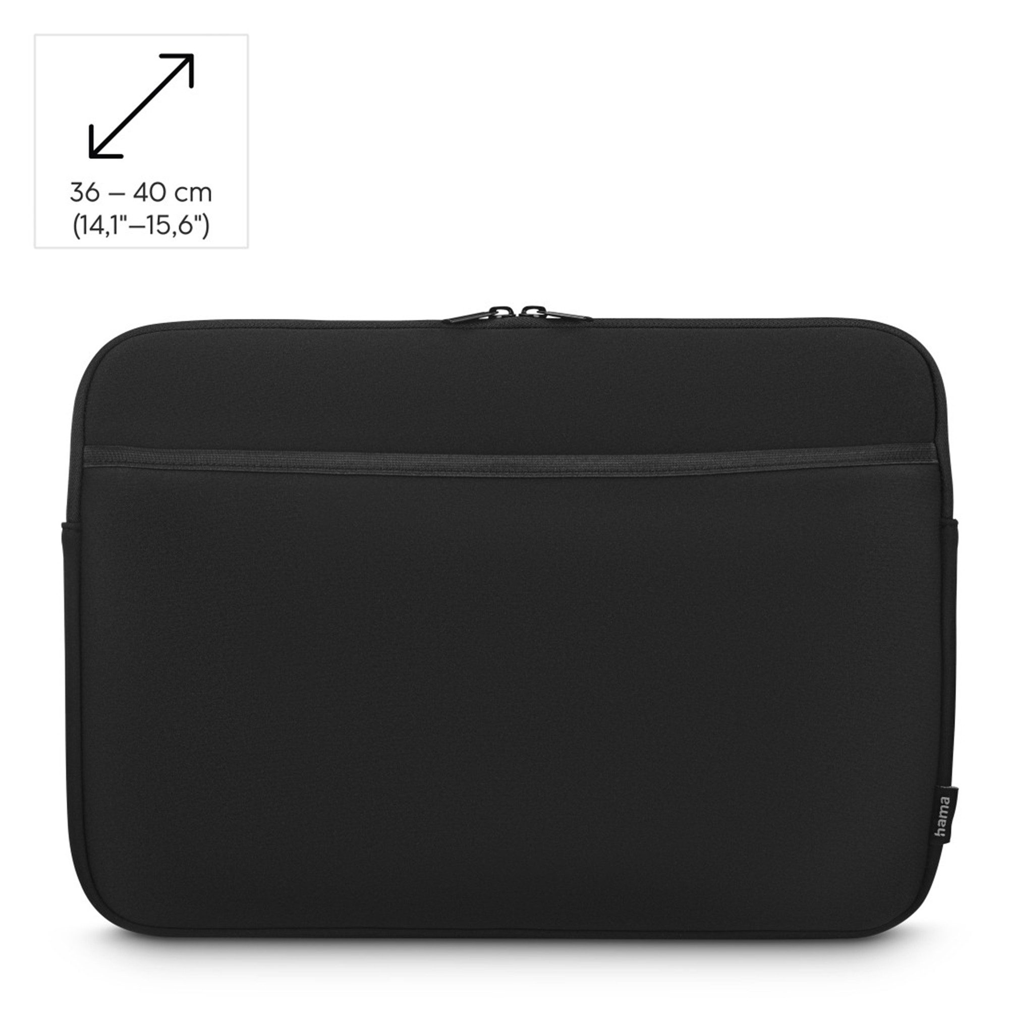 Hama Laptop-Hülle Neoprene,36-40 cm (14,1"-15,6), Schwarz 39,62 cm (15,6)