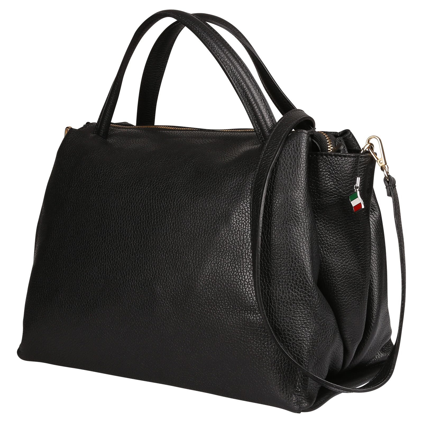 FLORENCE Handtasche Florence Damen Handtasche Leder Tasche (Handtasche), Da günstig online kaufen