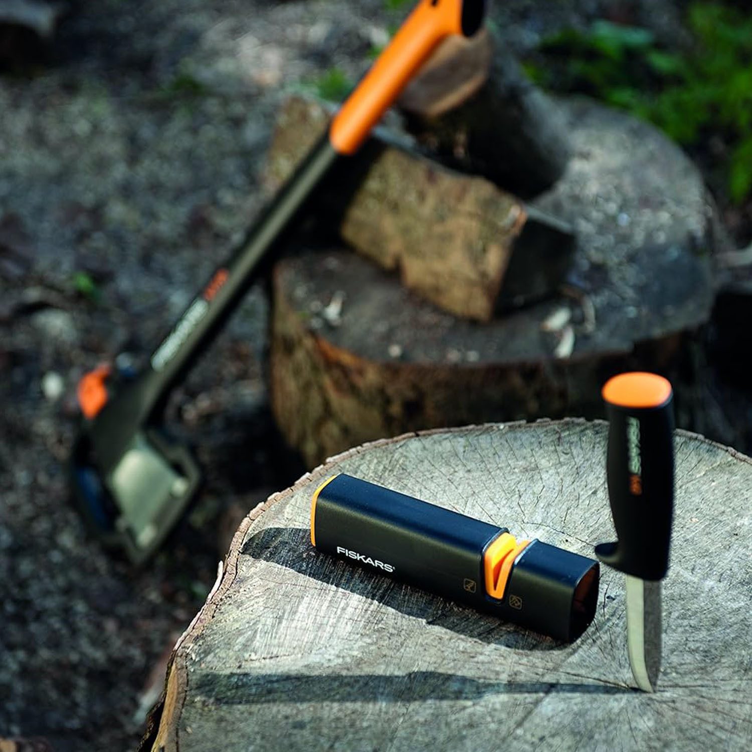 Fiskars Axt- und Messerschärfer FISKARS Axt- und Messerschärfer, für Rechts- und Linkshänder – Bild 4 von 4