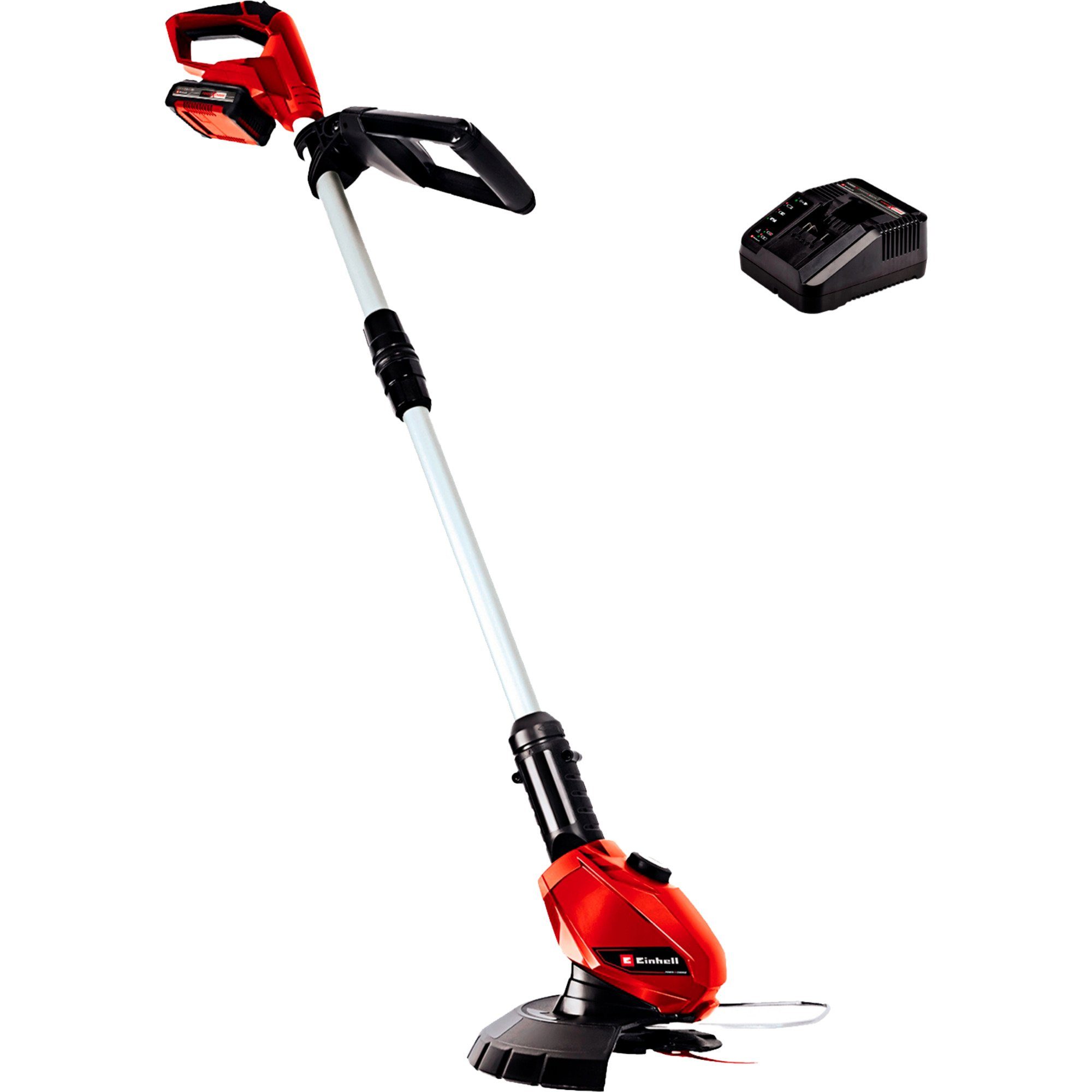 Einhell Akku-Rasentrimmer EINHELL Power X-Change Akku-Rasentrimmer GE-CT, (Li-Ionen Akku 2,0Ah)