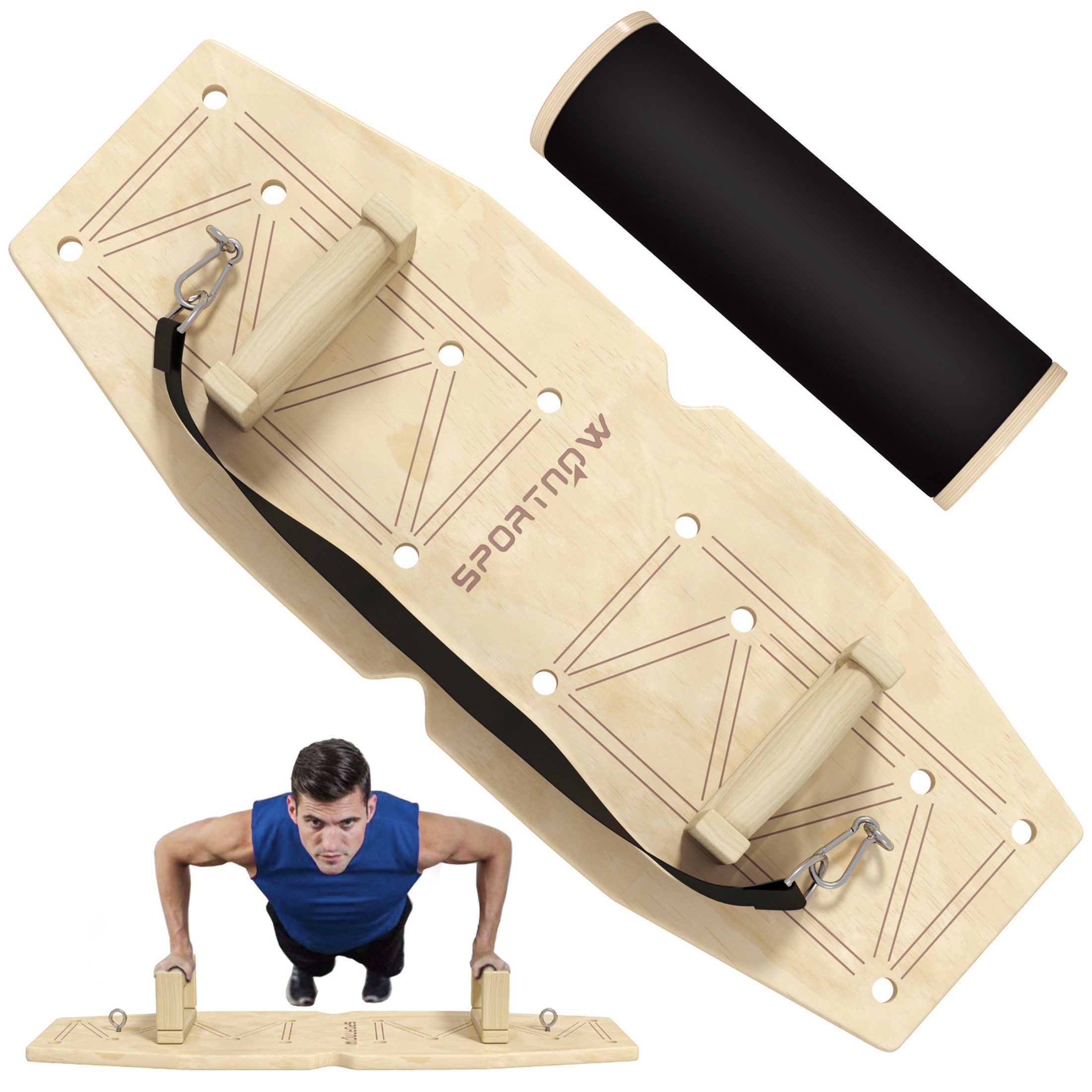 Liegestützgriffe Aus Holz - 2 Push Up Bars Für Gelenkschonendes Training & Calisthenics