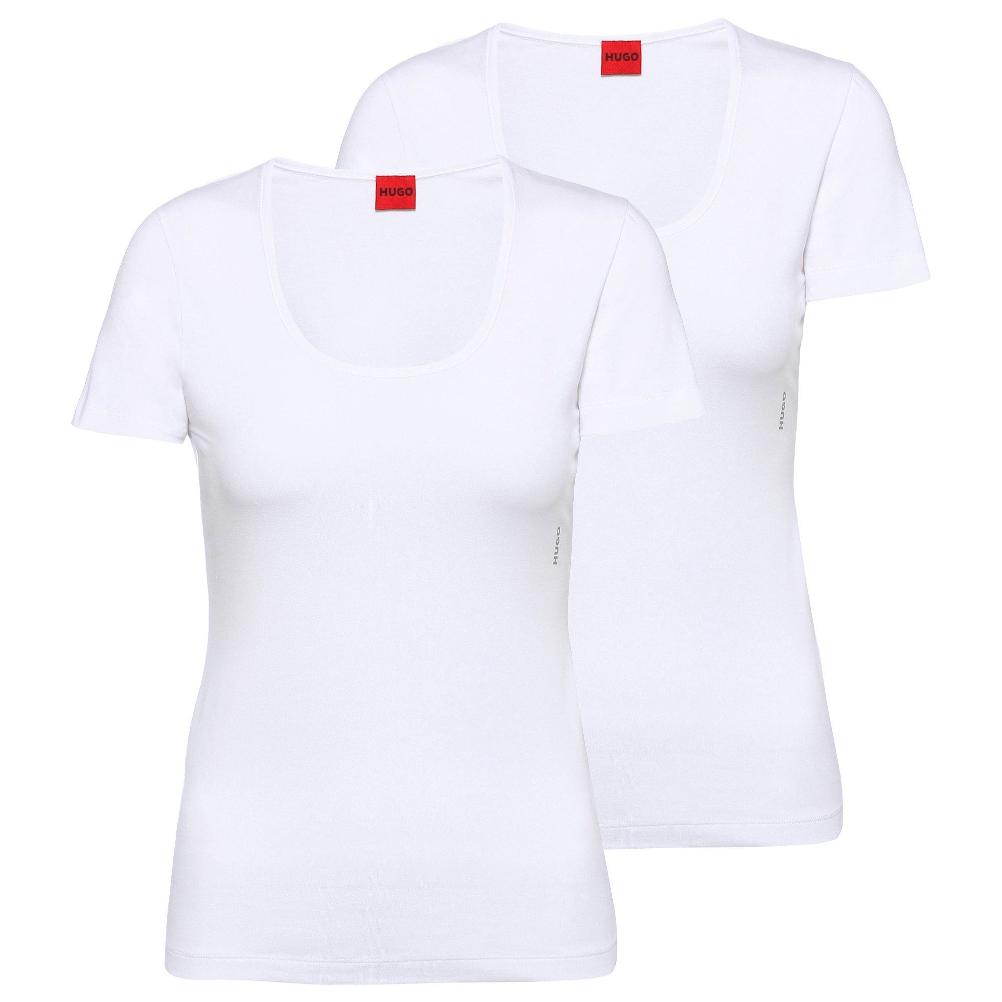 HUGO T-Shirt Damen T-Shirt 2er Pack günstig online kaufen
