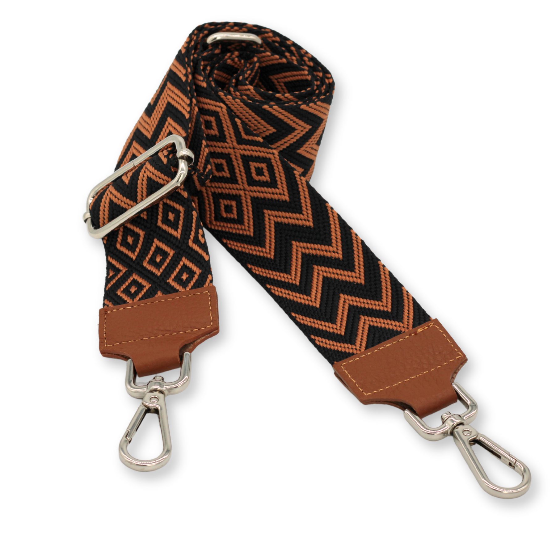 BRISE TASCHE Schulterriemen Taschengurt für Damen & Herren, 5cm Breiter Verstellbarer Schultergurt Verstellbar 80cm-130cm, hergestellt in Italien