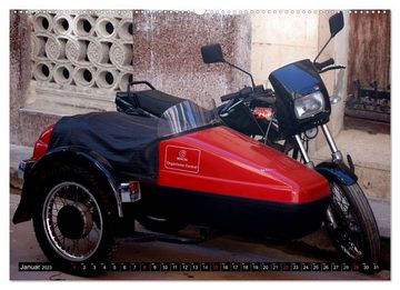 CALVENDO Wandkalender Motorrad-Legenden: JAWA (Premium, hochwertiger DIN A2 Wandkalender 2023, Kunstdruck in Hochglanz)