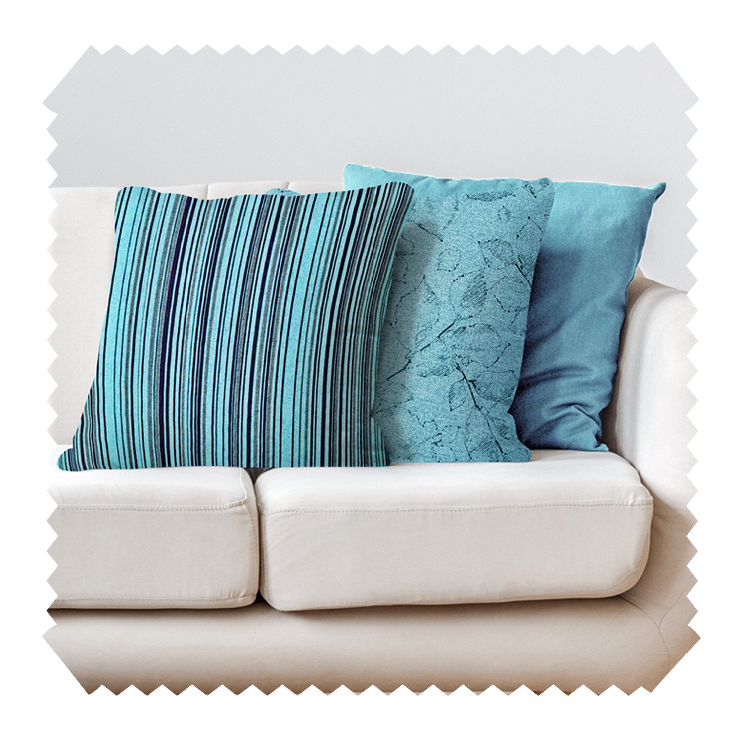 novely® Dekokissen 3er-SET DEKOKISSEN MALCHIN Kuschelweiche Sofakissen - Kissenbezug in 4, Kuschelweich, Robust, Pflegeleicht