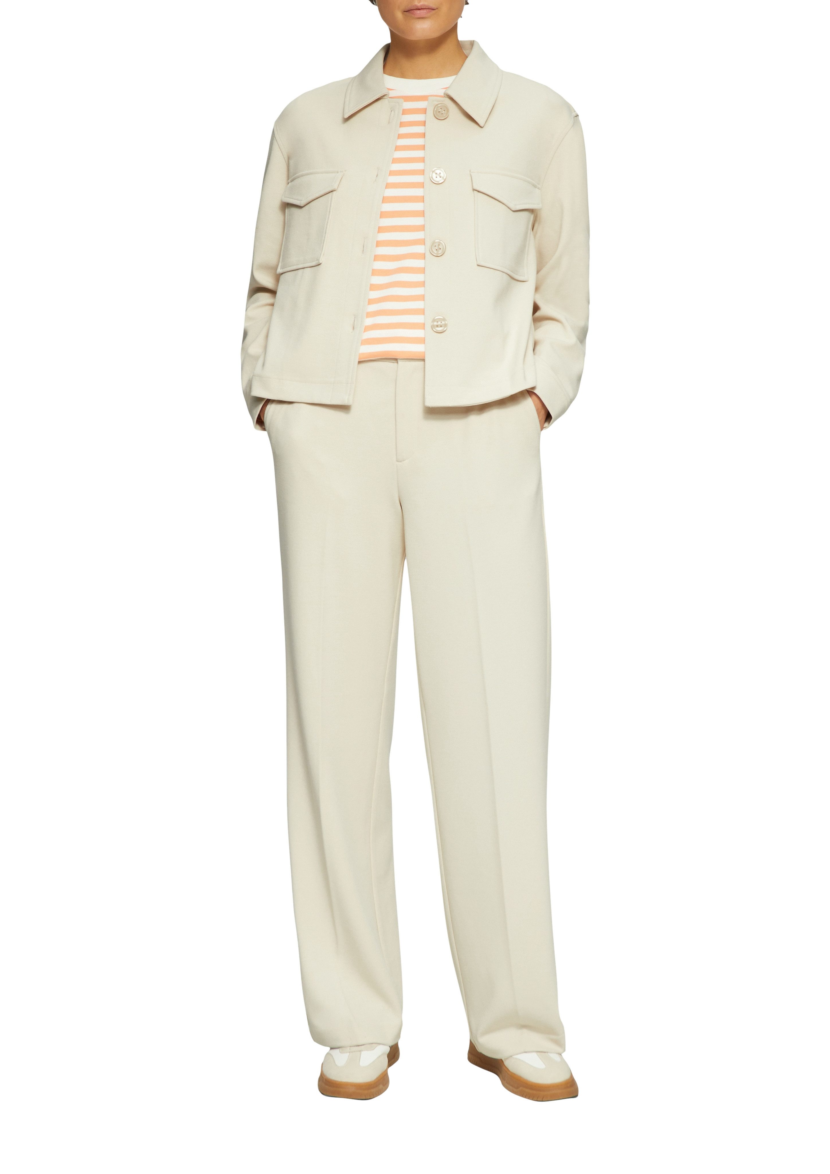 s.Oliver Jerseyhose aus Struktur-Jersey günstig online kaufen